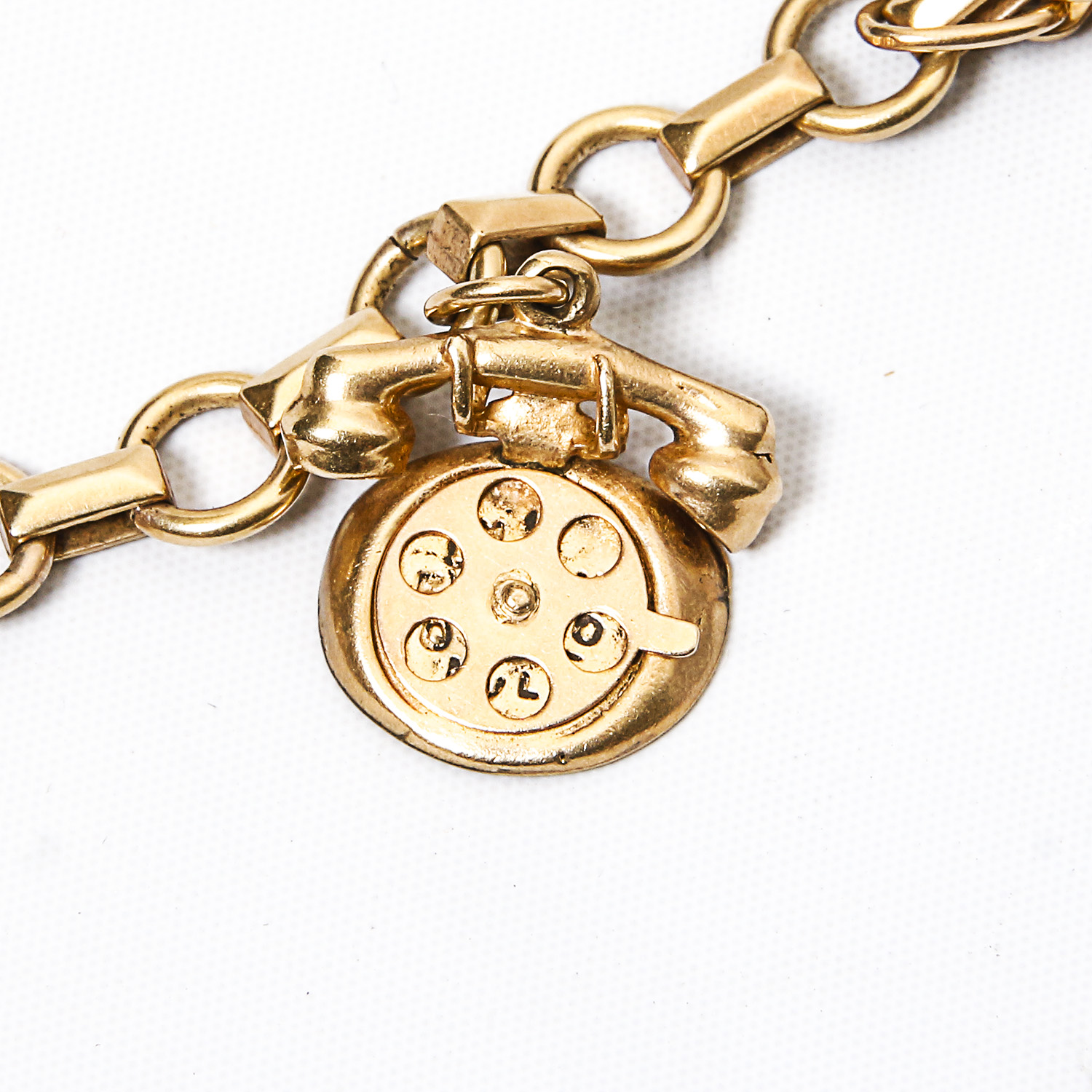 14K Gold Charm Bracelet