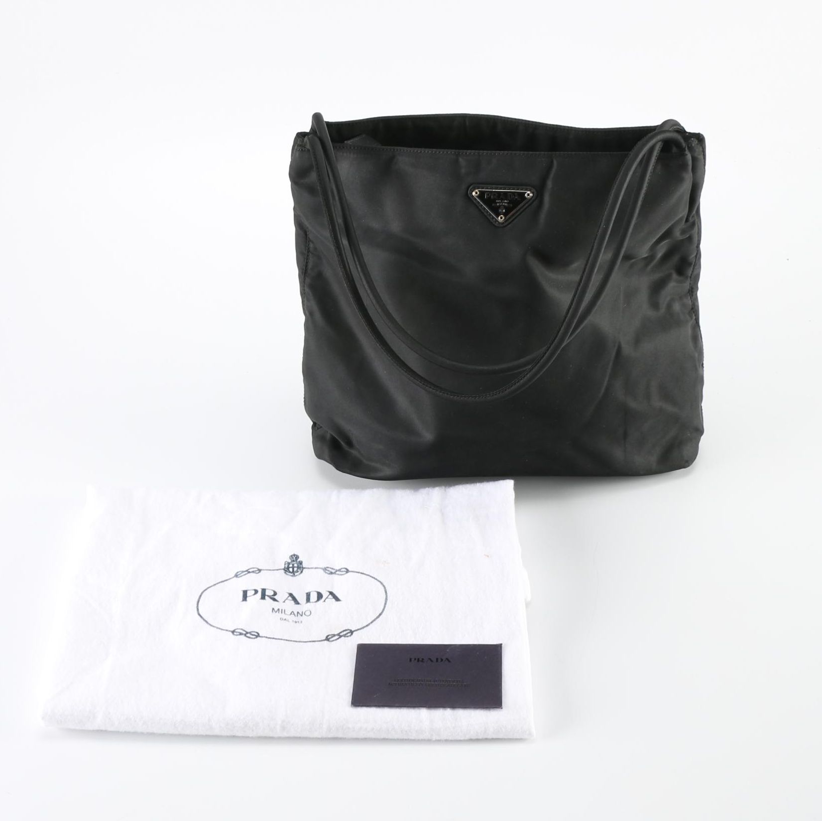 Prada Black Nylon Handbag