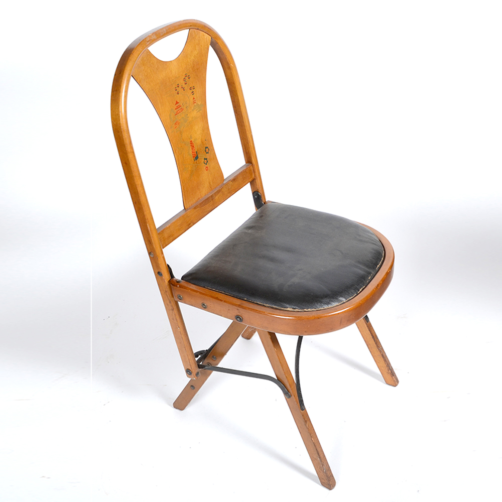 Vintage  Rastetter Asian Card Table Chairs