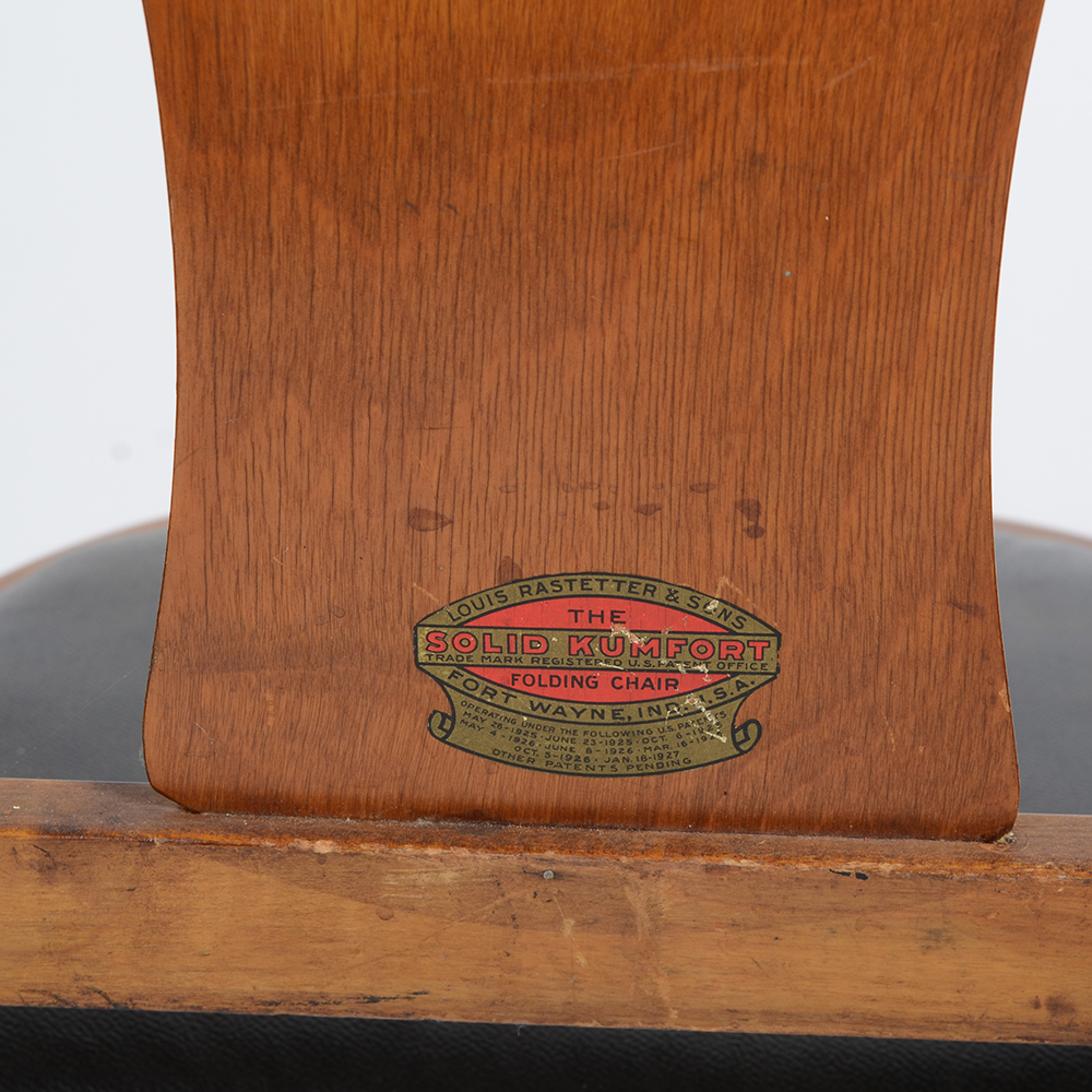 Vintage  Rastetter Asian Card Table Chairs