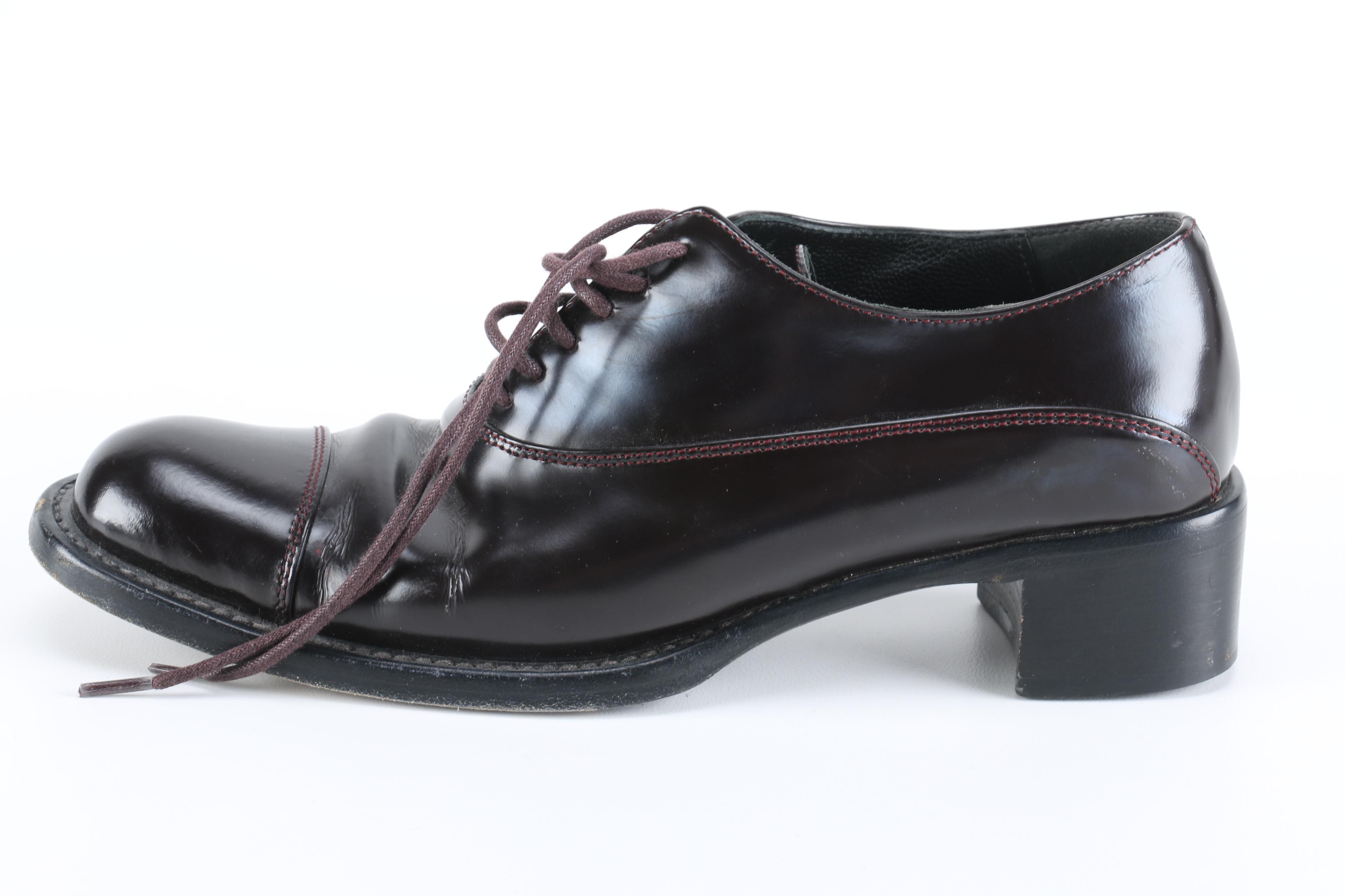 Prada Oxfords, Size 35