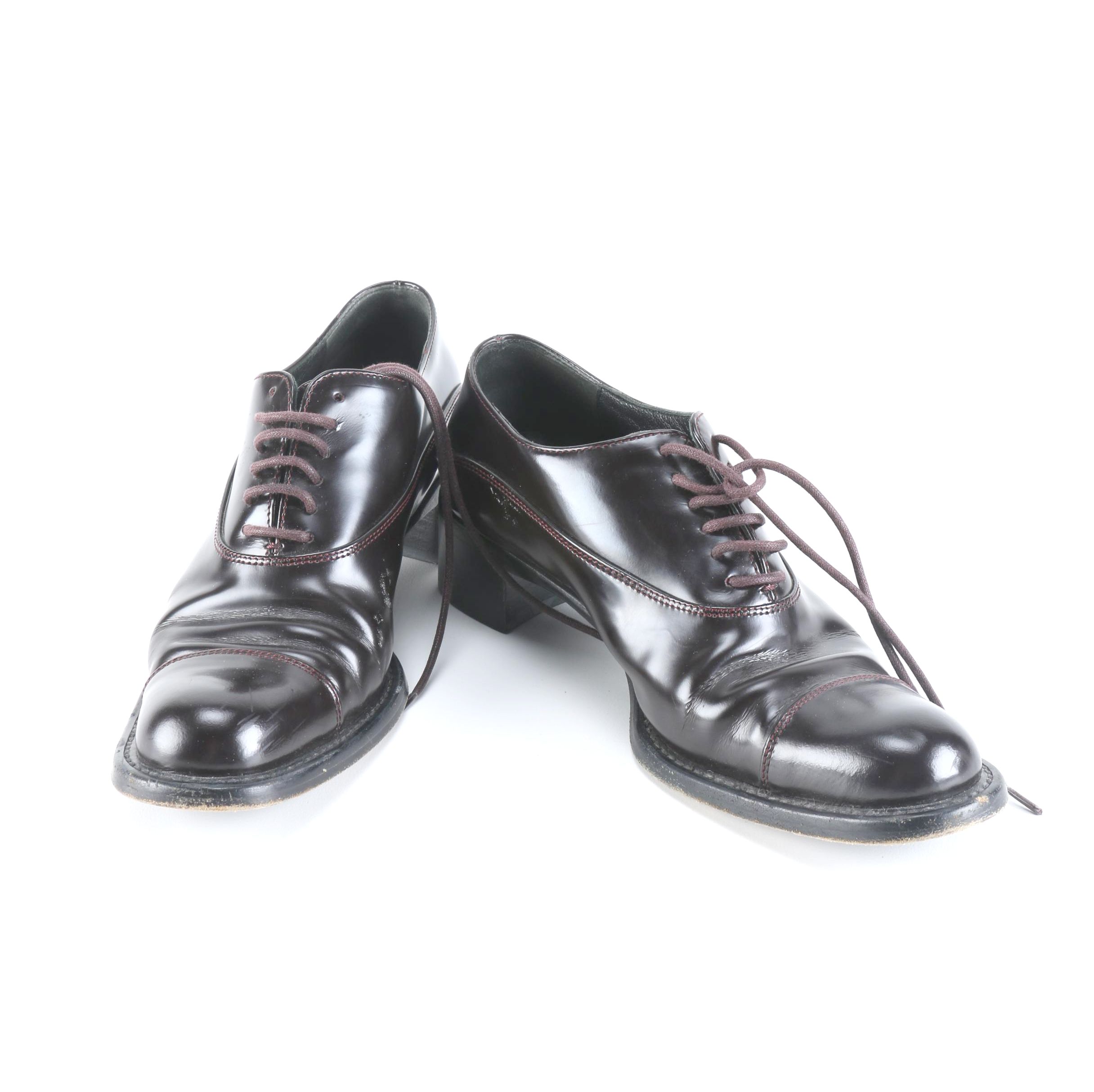 Prada Oxfords, Size 35