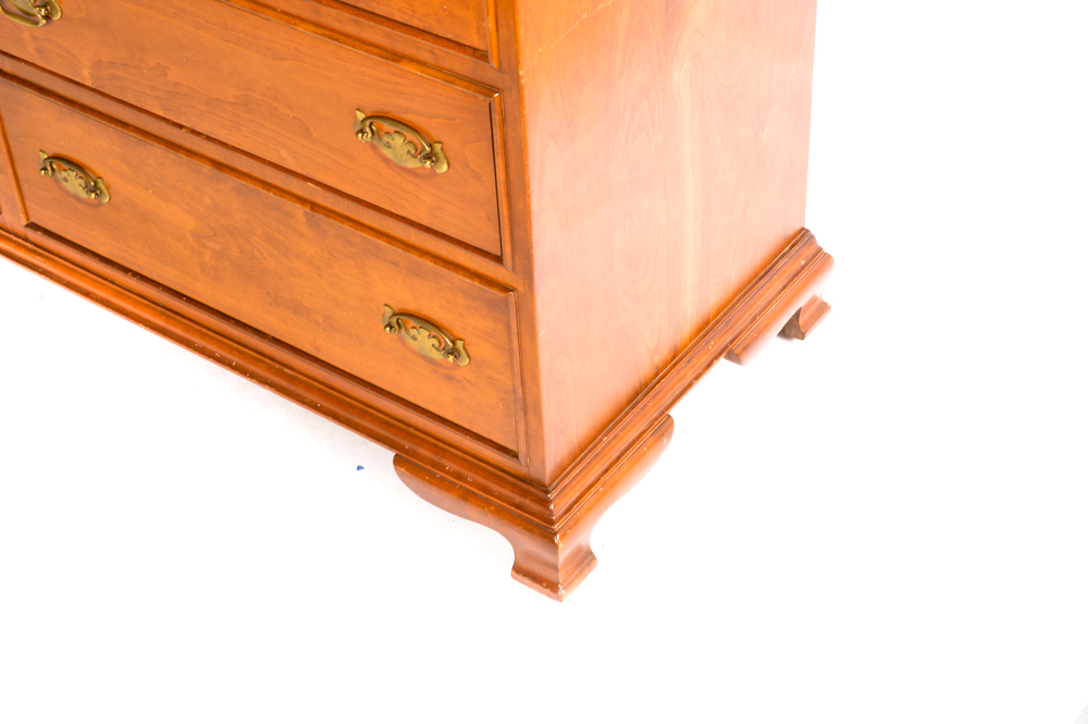 Vintage Leopold Stickley Cherry Wood Dresser