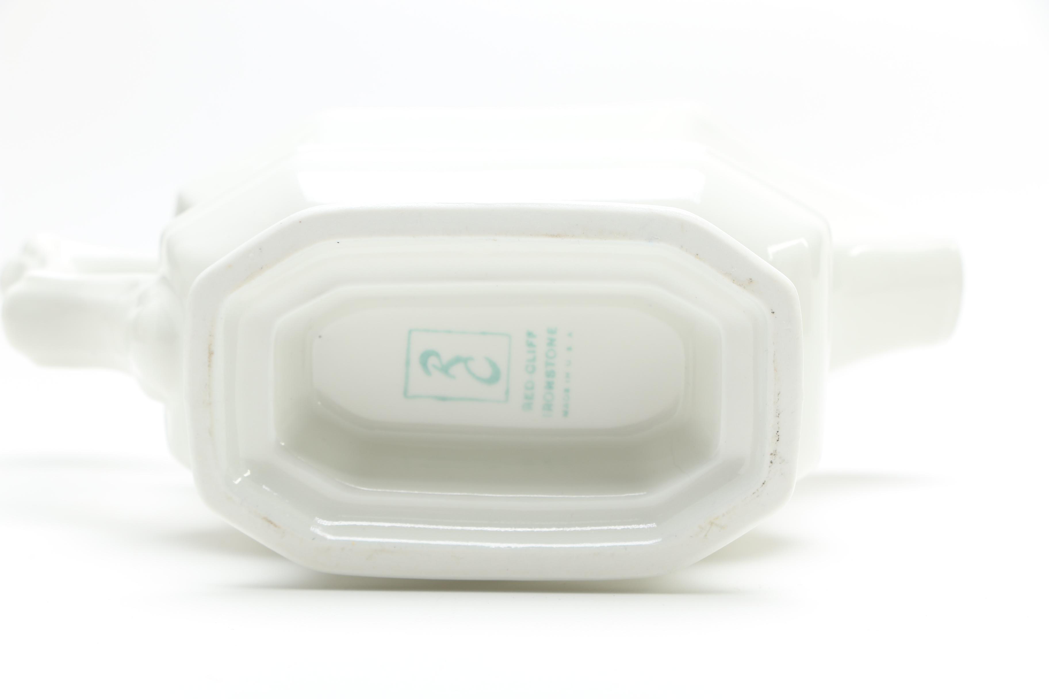 Red Cliff Ironstone "Heirloom" Tableware Set