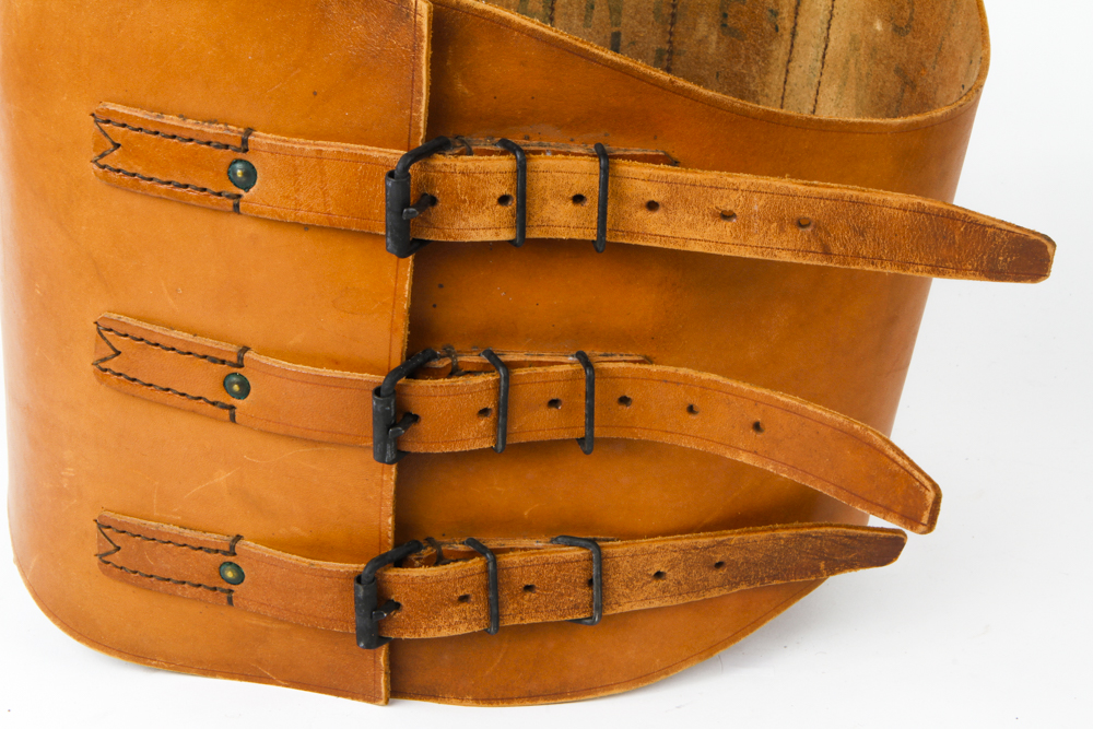 Vintage Weight Lifting Leather Waist Belt