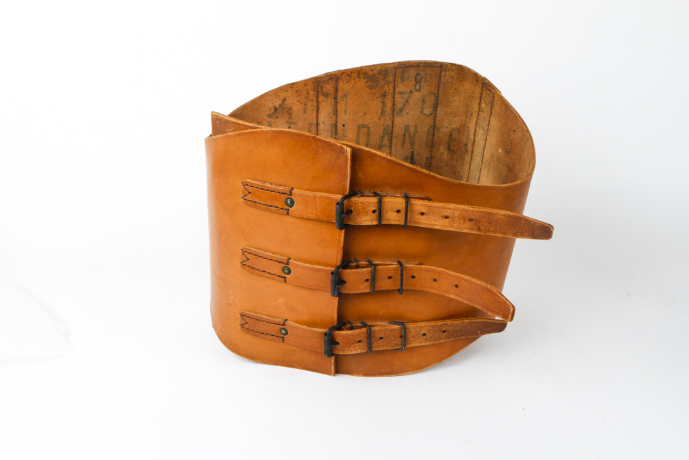 Vintage Weight Lifting Leather Waist Belt