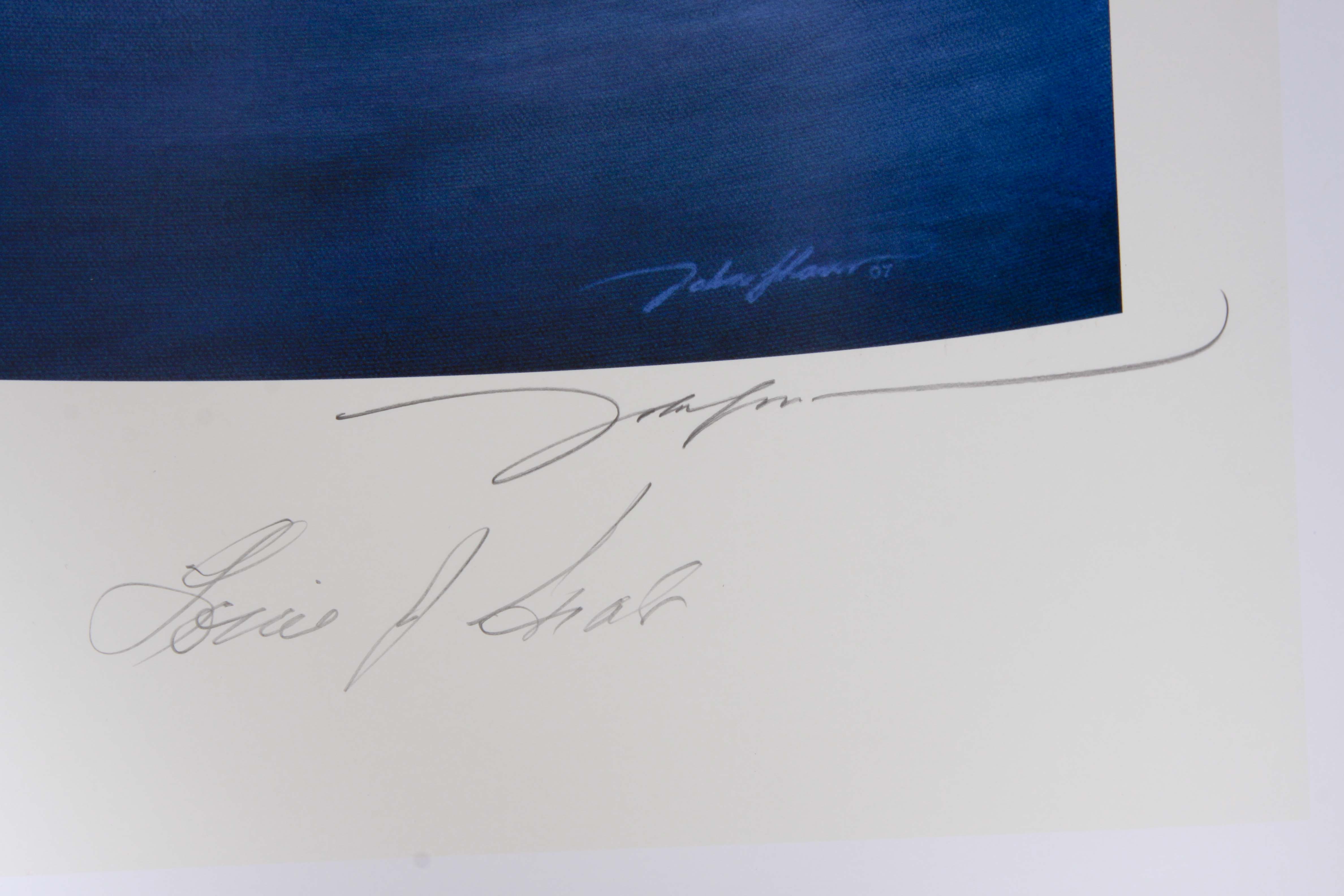 John D. Shaw Lithograph "Avengers' of the Philippines"