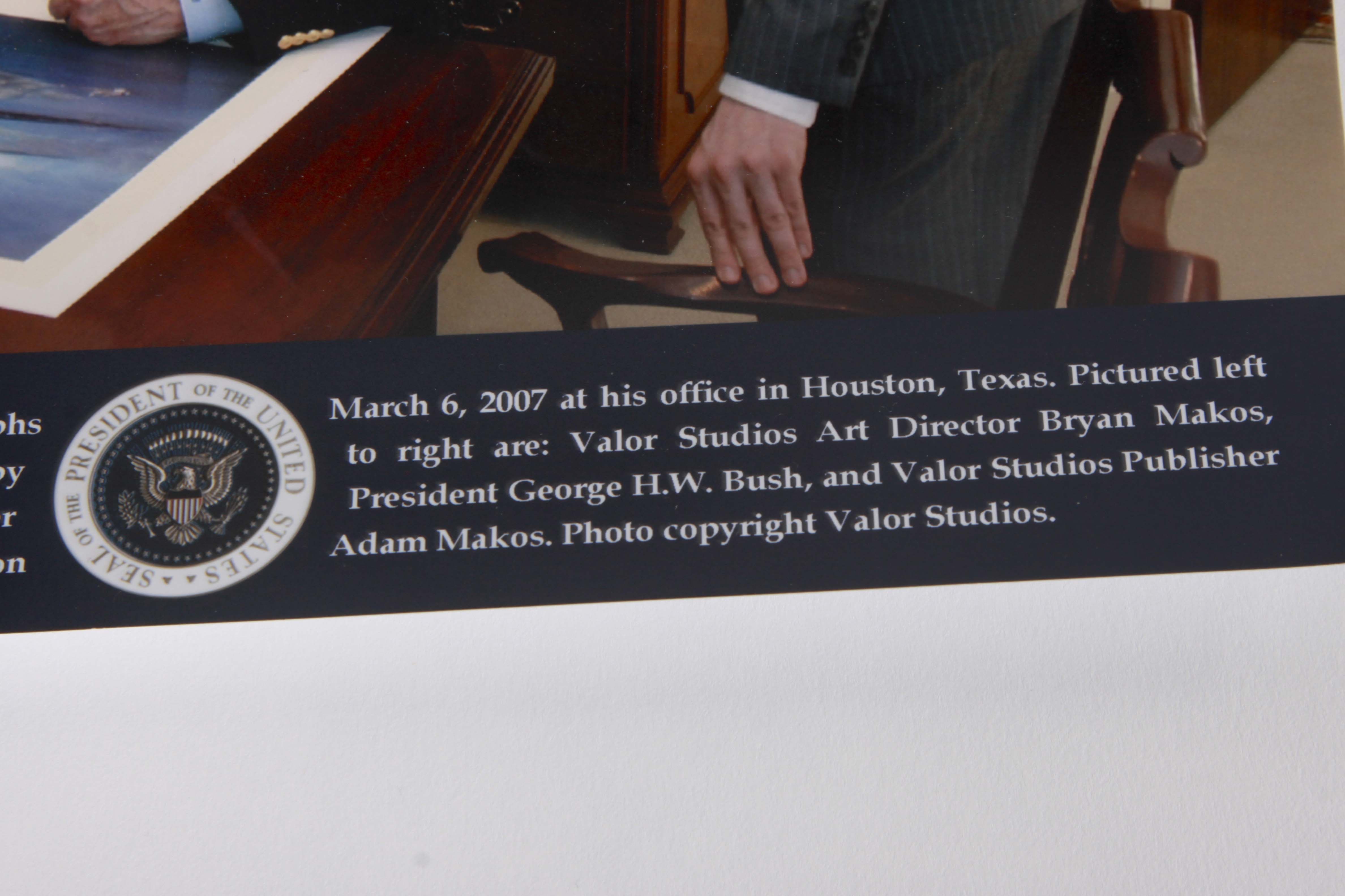 John D. Shaw Lithograph "Avengers' of the Philippines"