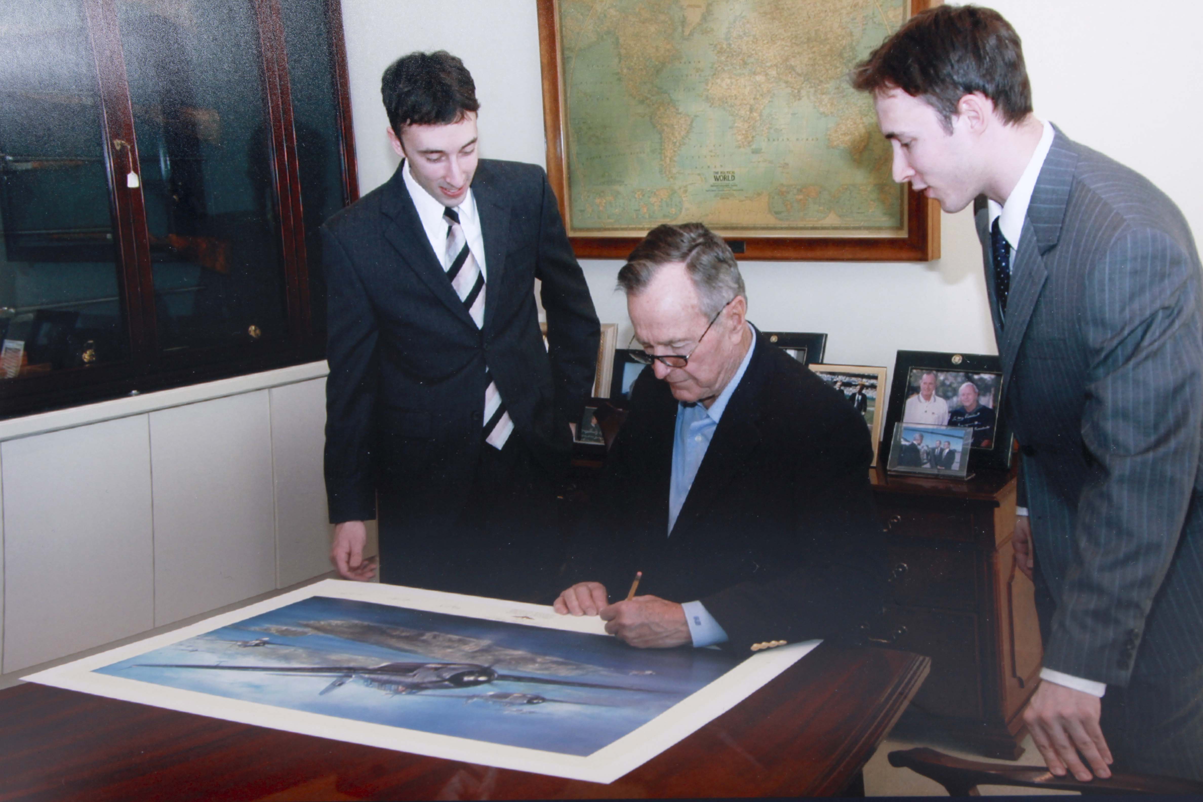 John D. Shaw Lithograph "Avengers' of the Philippines"