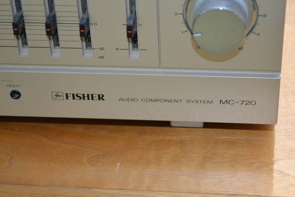 Fisher MC-720 Cassette/Turntable Stereo With Panasonic Speakers