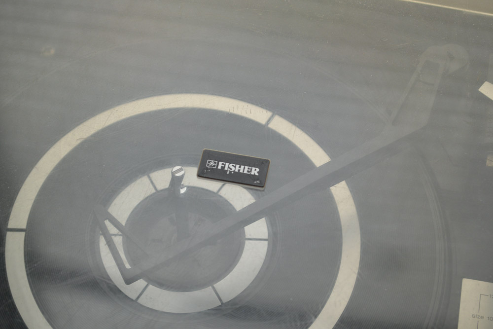 Fisher MC-720 Cassette/Turntable Stereo With Panasonic Speakers