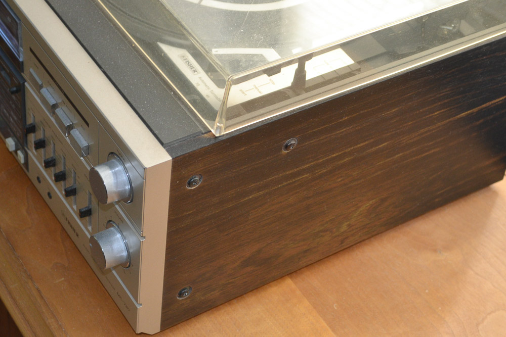 Fisher MC-720 Cassette/Turntable Stereo With Panasonic Speakers