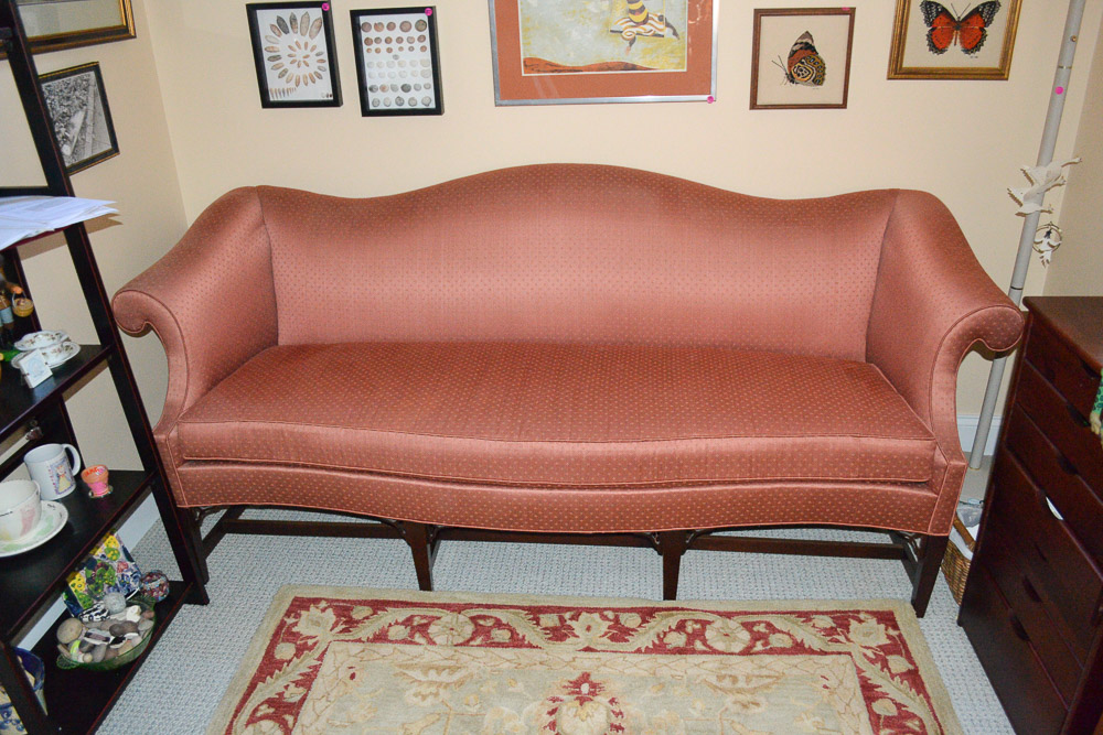 Chippendale Style Camelback  Sofa by Hickory Chair