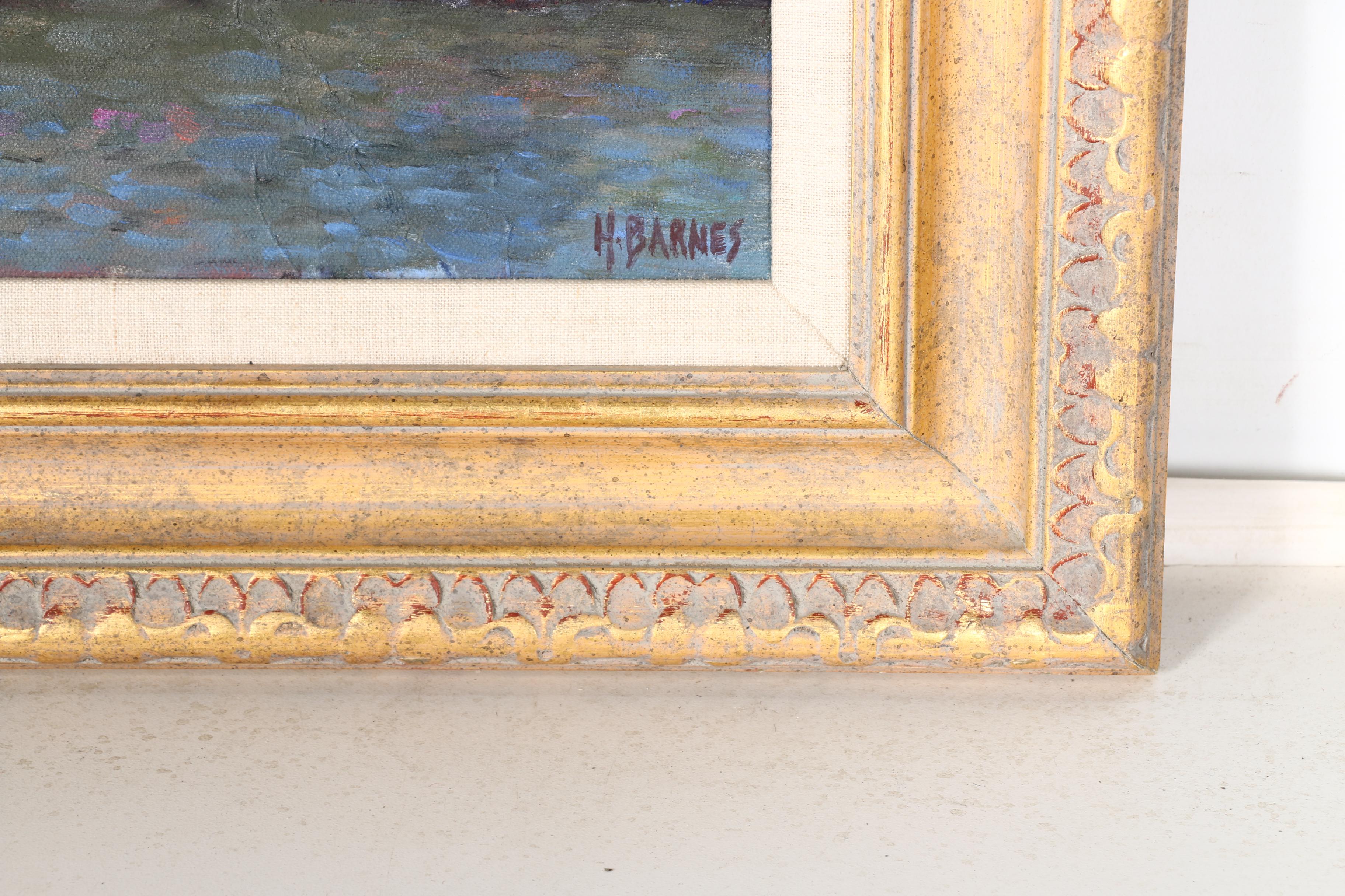 Henry Barnes Original Oil on Canvas