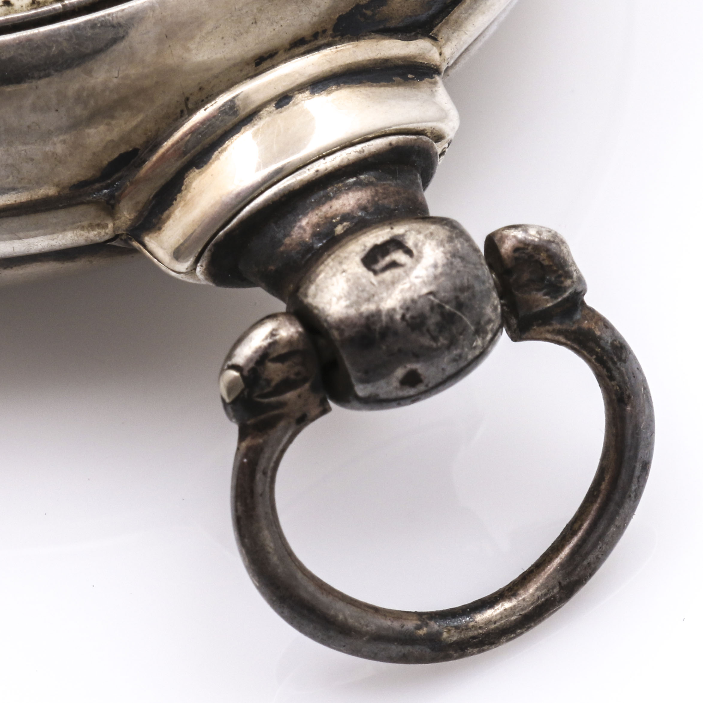 Antique Birmingham Sterling Silver Pocket Watch