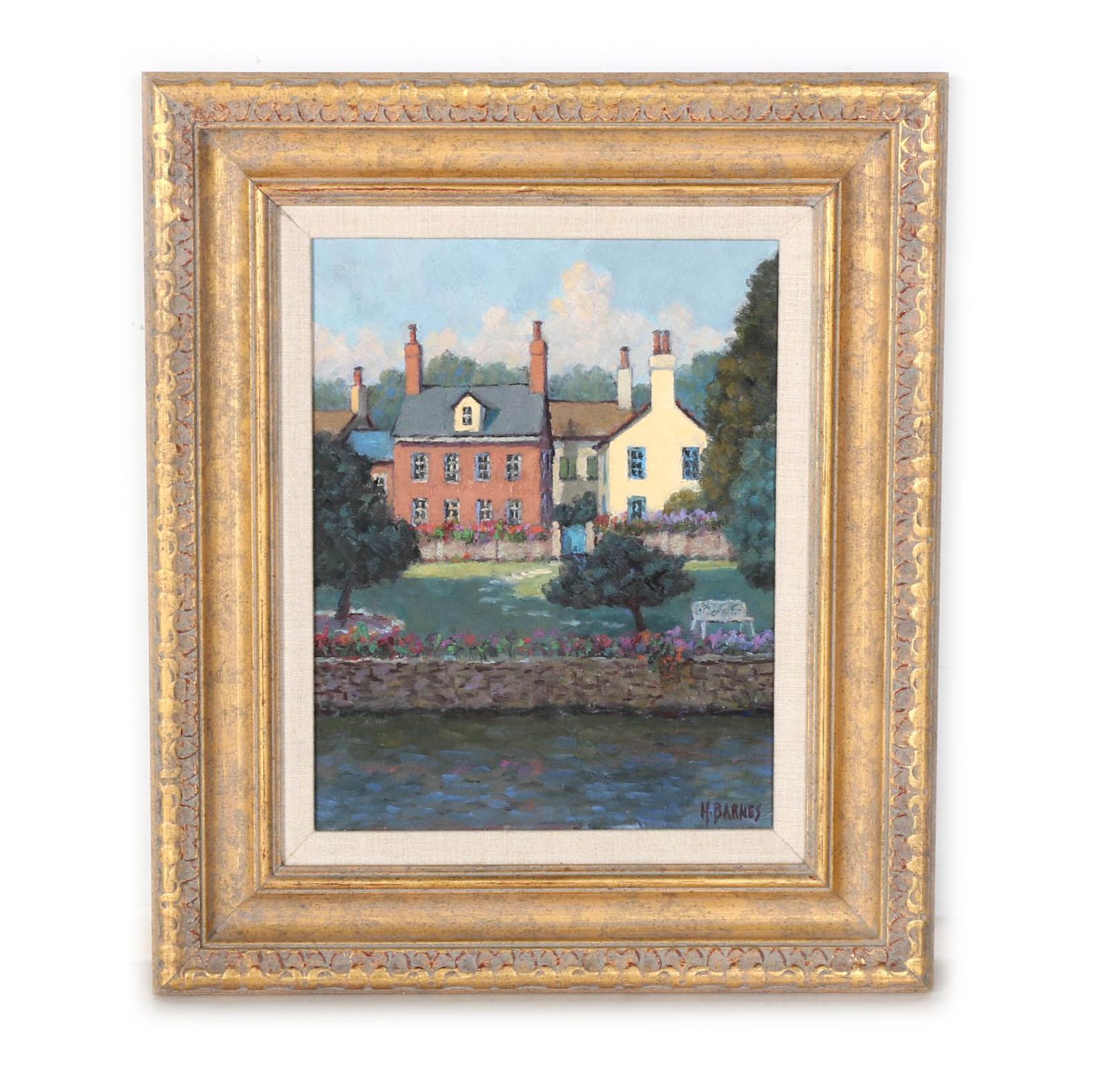 Henry Barnes Original Oil on Canvas