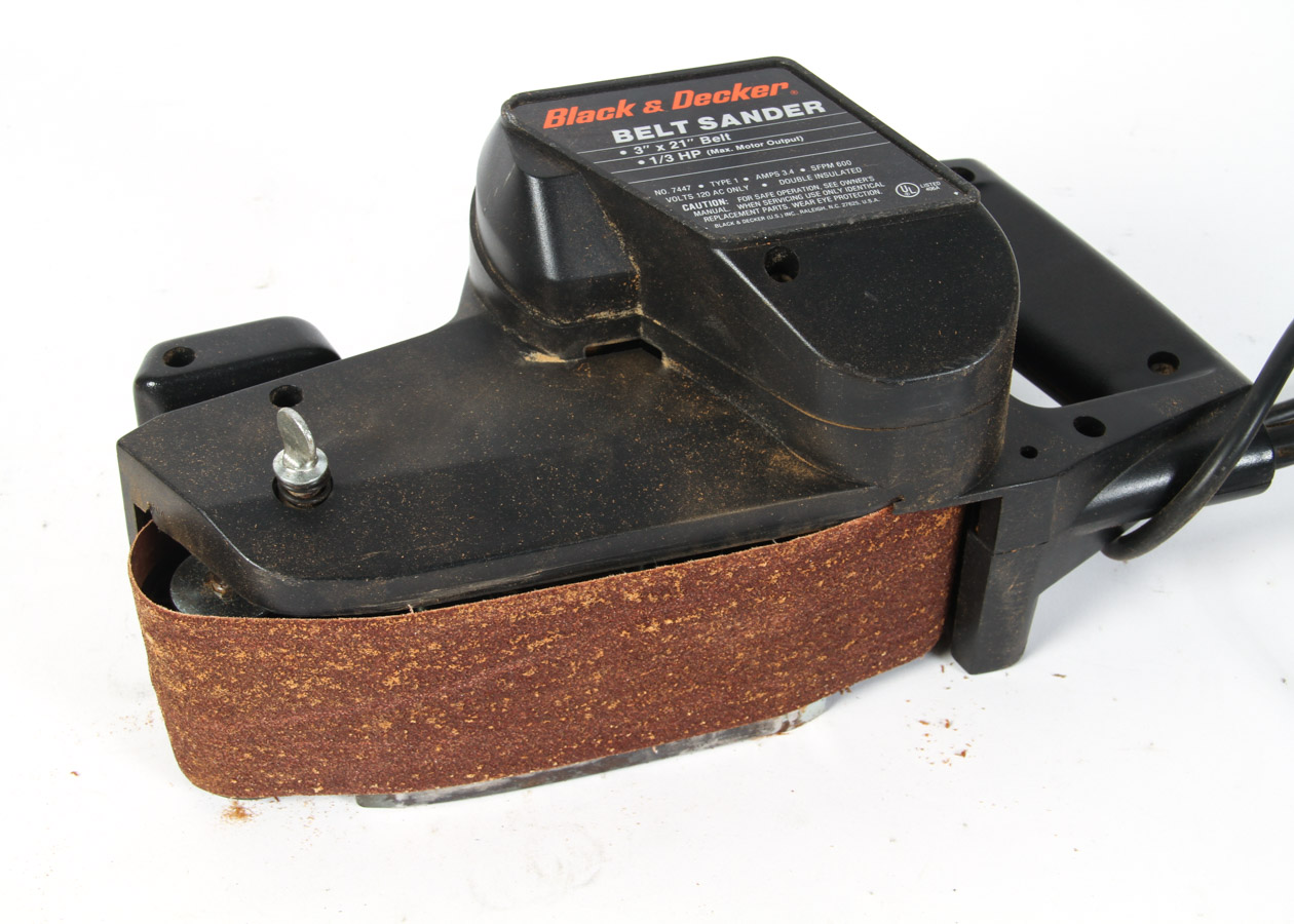 Pair of Black & Decker Belt Sanders