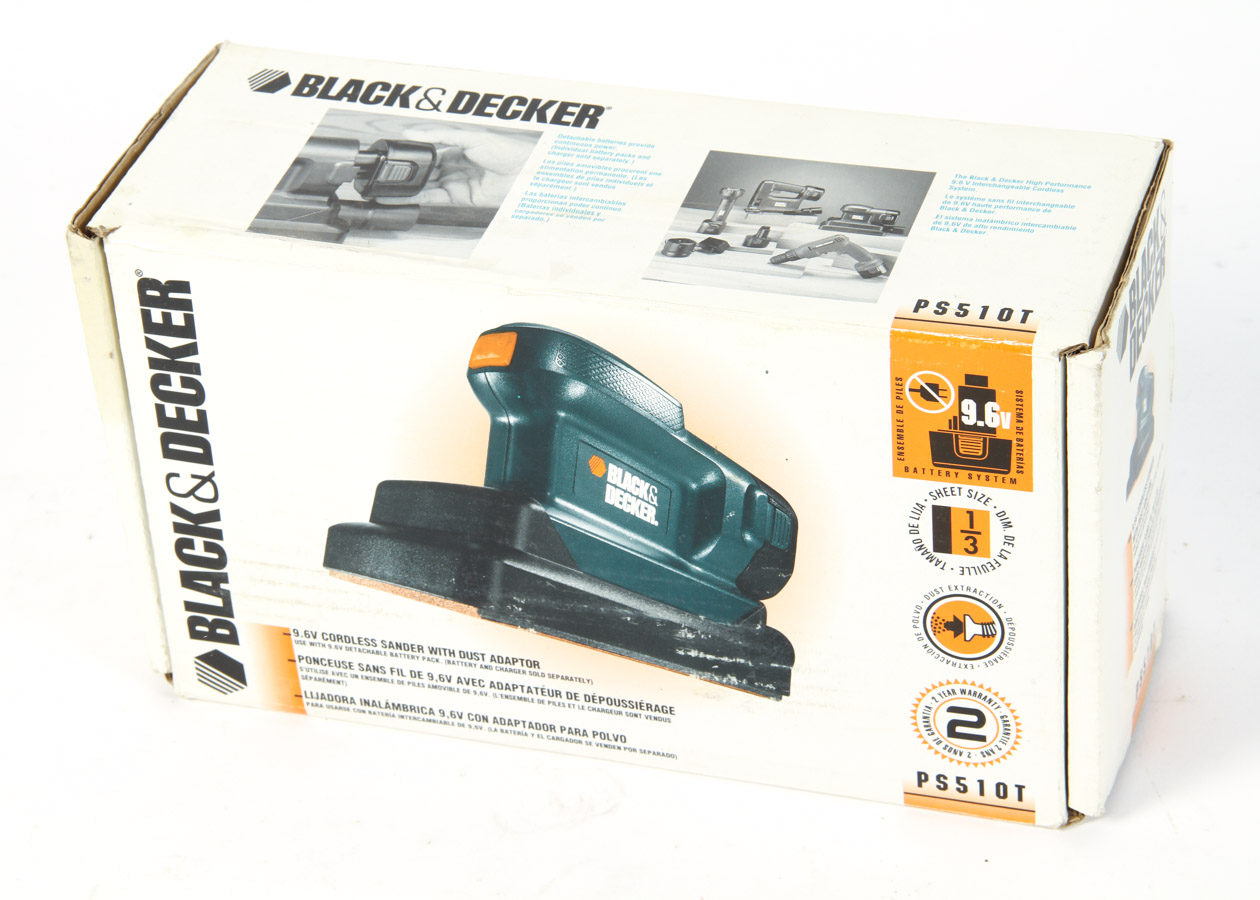 Pair of Black & Decker Belt Sanders