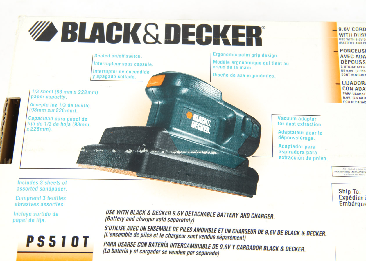 Pair of Black & Decker Belt Sanders