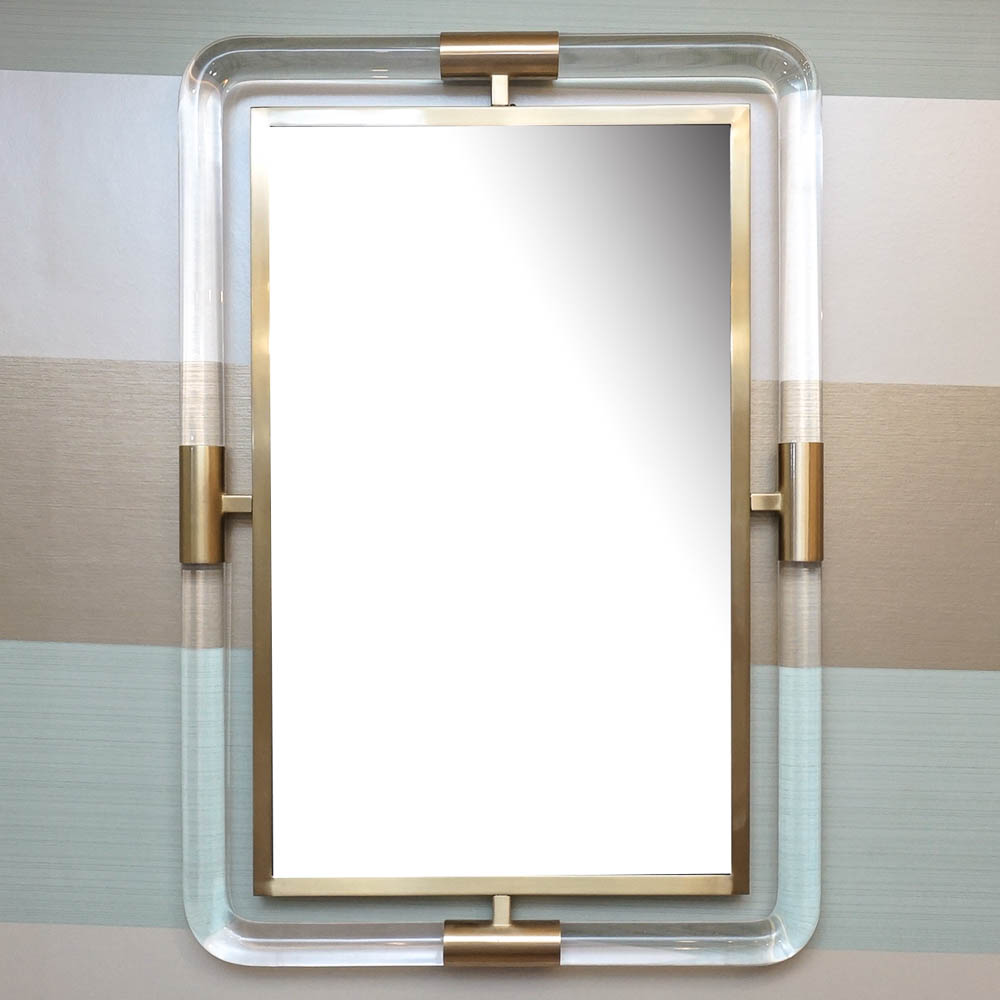Jonathan Adler "Jacques" Framed Wall Mirror