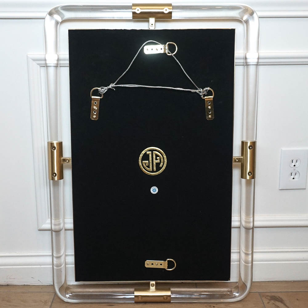 Jonathan Adler "Jacques" Framed Wall Mirror