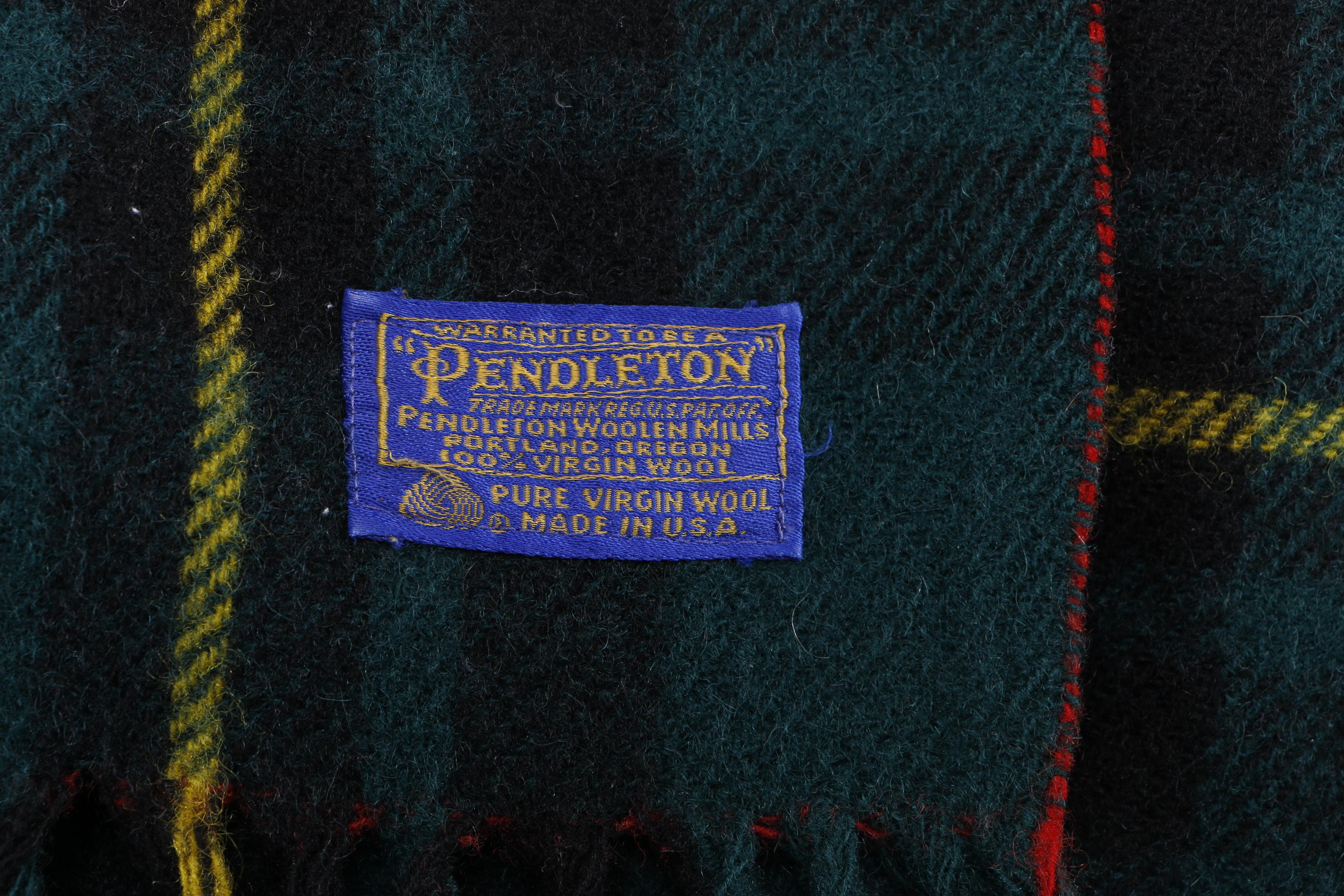 Collection of Scarves and Pendleton Blanket