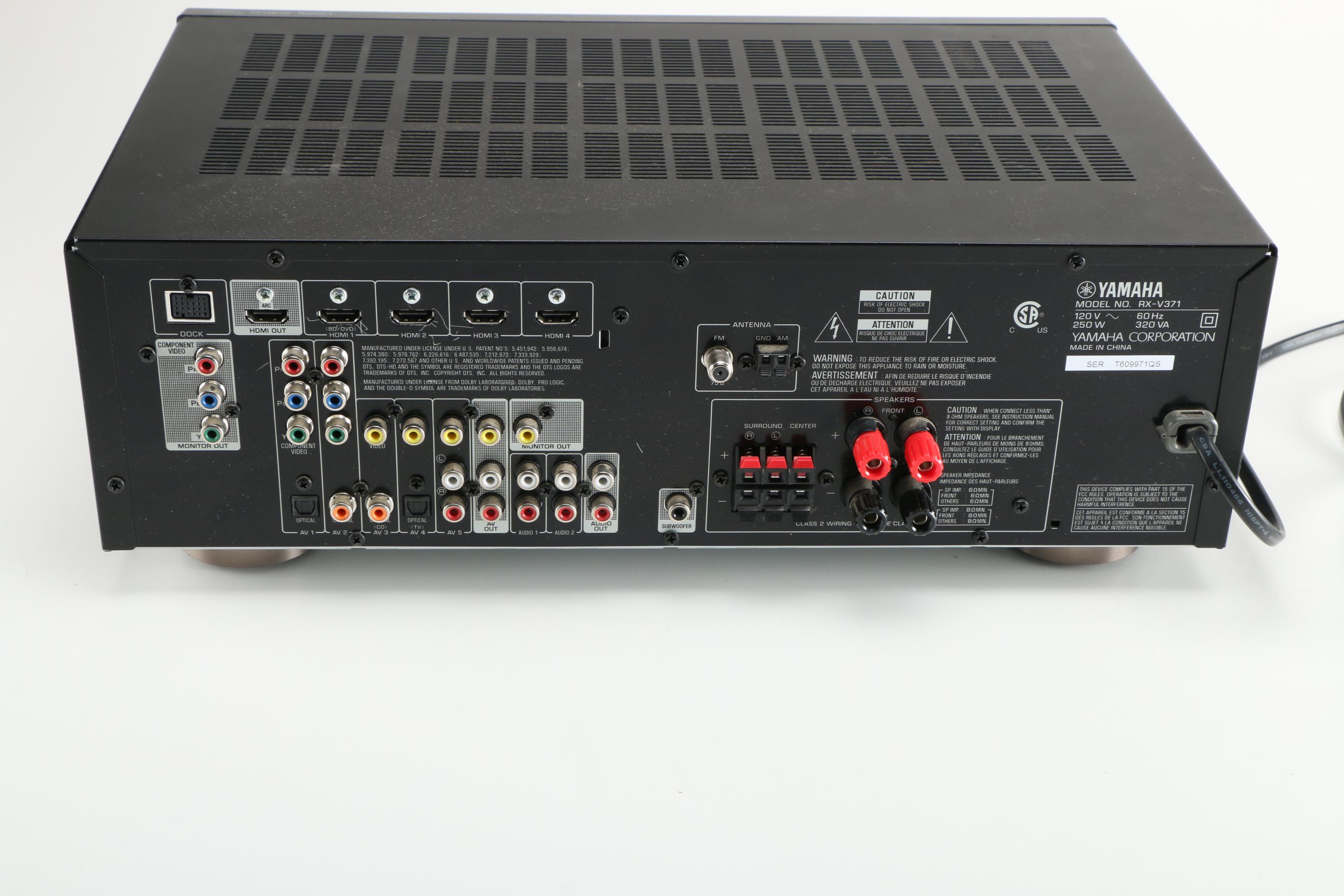 Yamaha Natural Sound AV Receiver