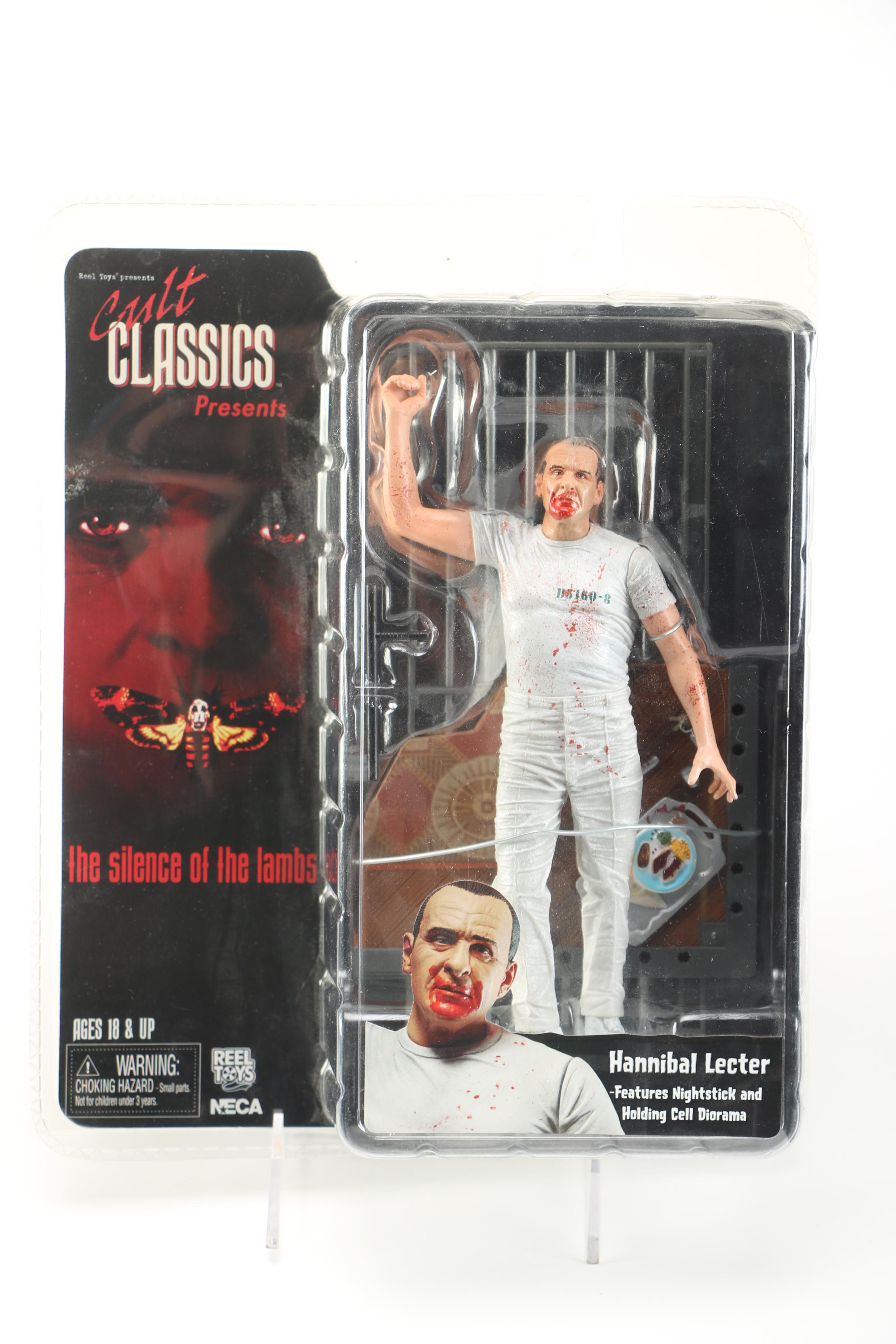 "Texas Chainsaw Massacre" and "Silence of the Lambs" Figurines