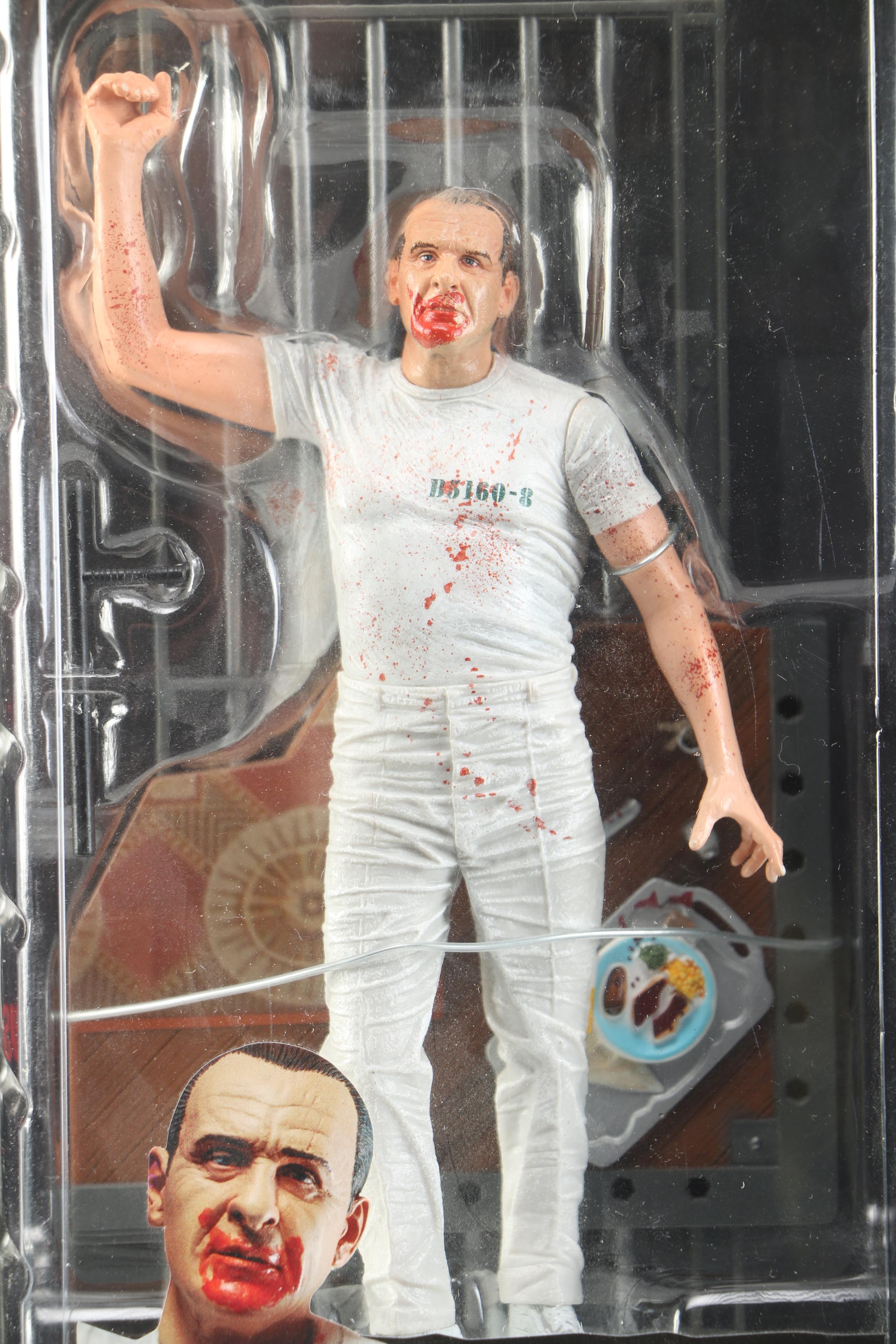 "Texas Chainsaw Massacre" and "Silence of the Lambs" Figurines
