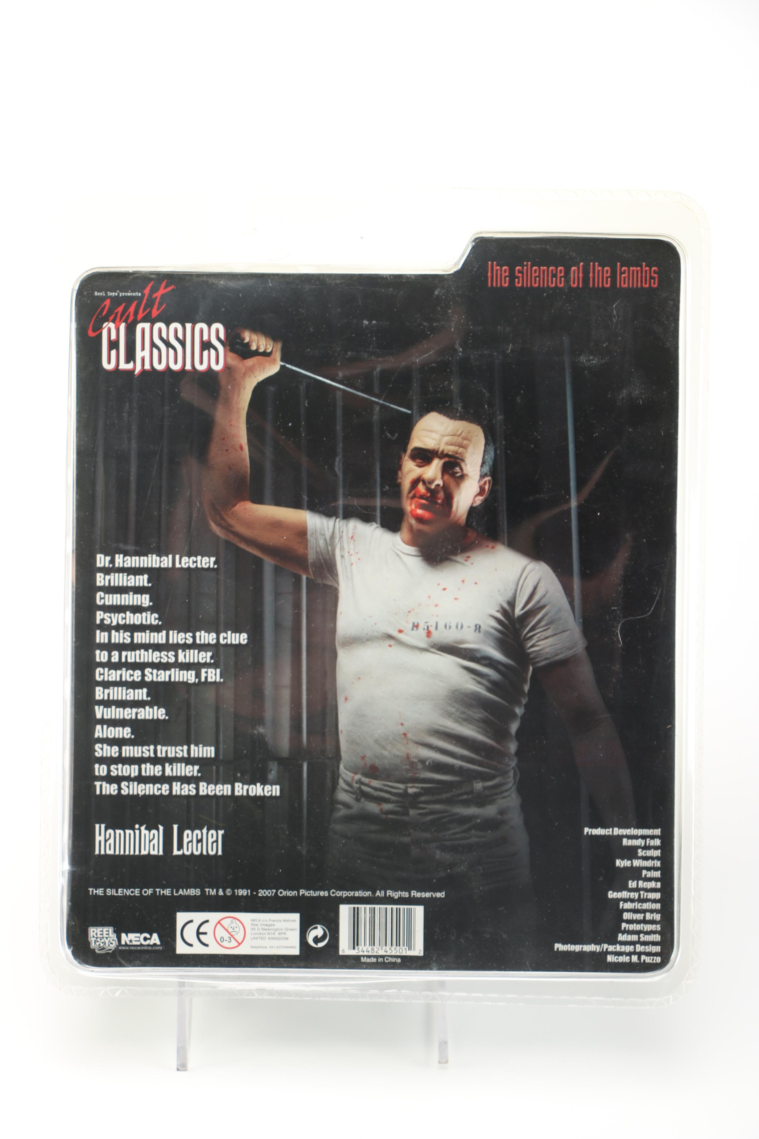 "Texas Chainsaw Massacre" and "Silence of the Lambs" Figurines