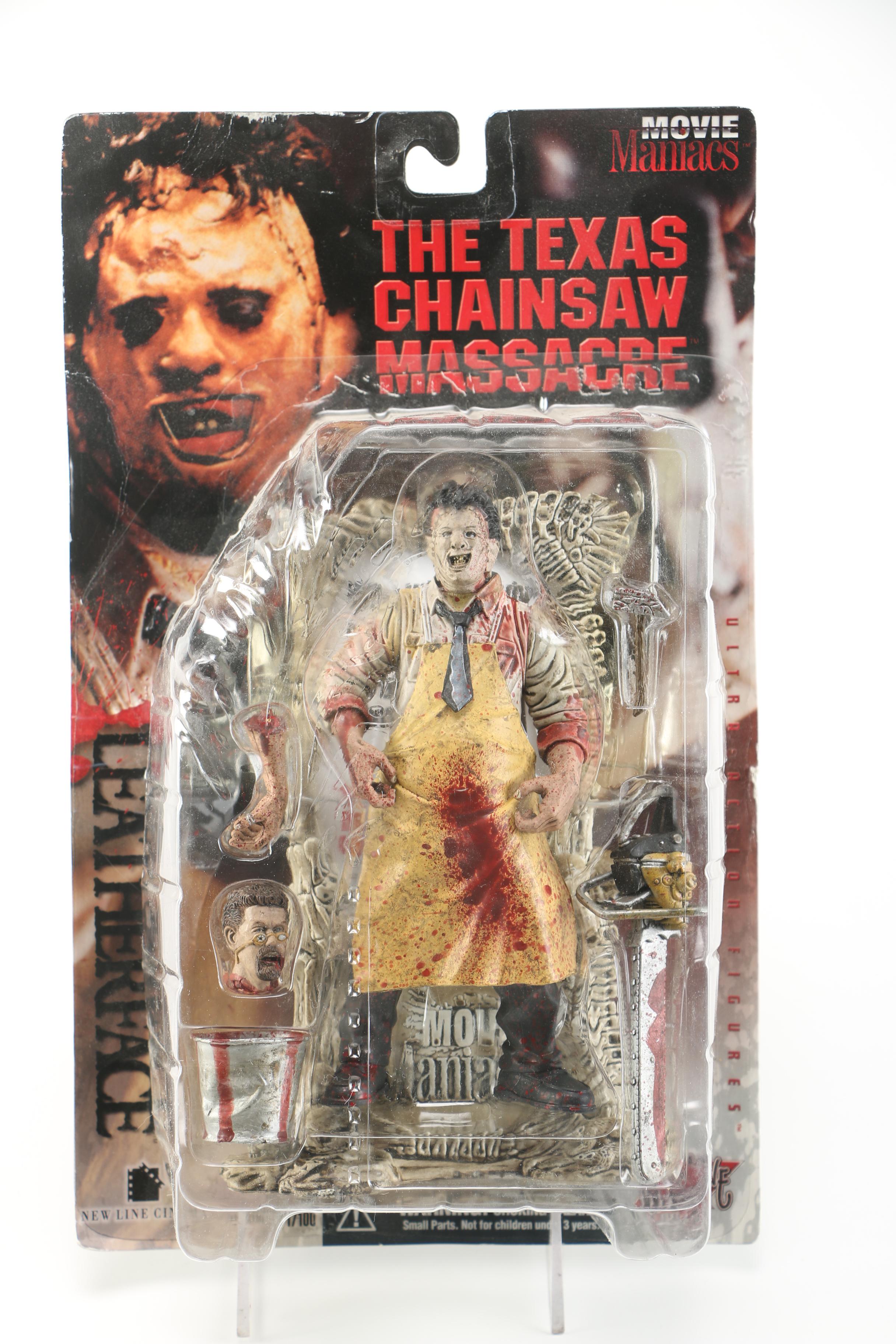 "Texas Chainsaw Massacre" and "Silence of the Lambs" Figurines