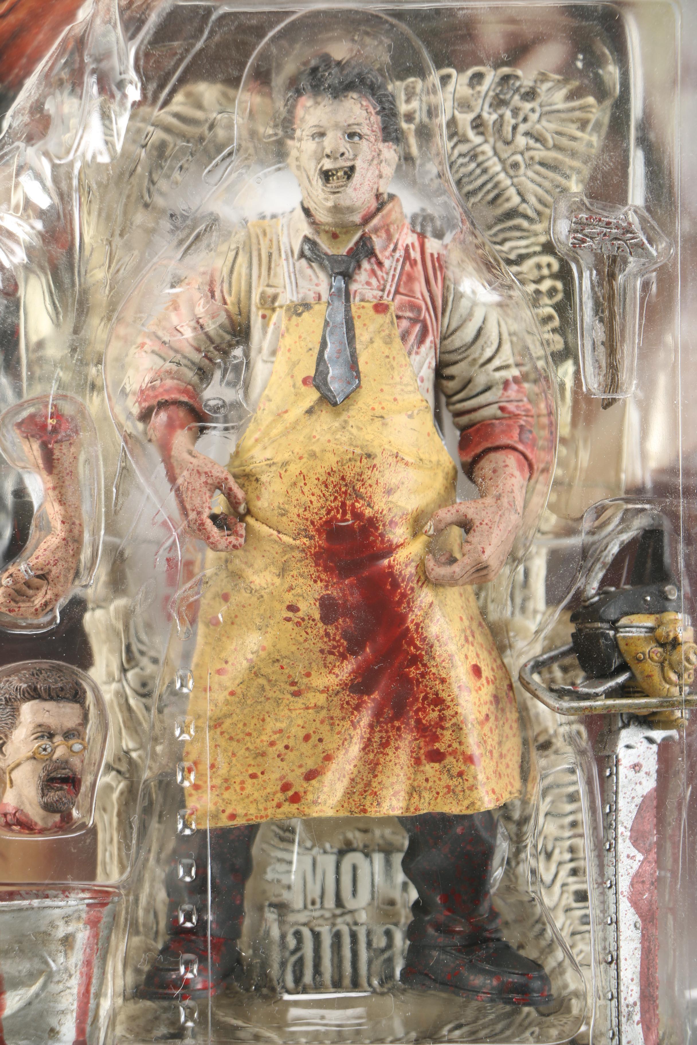 "Texas Chainsaw Massacre" and "Silence of the Lambs" Figurines