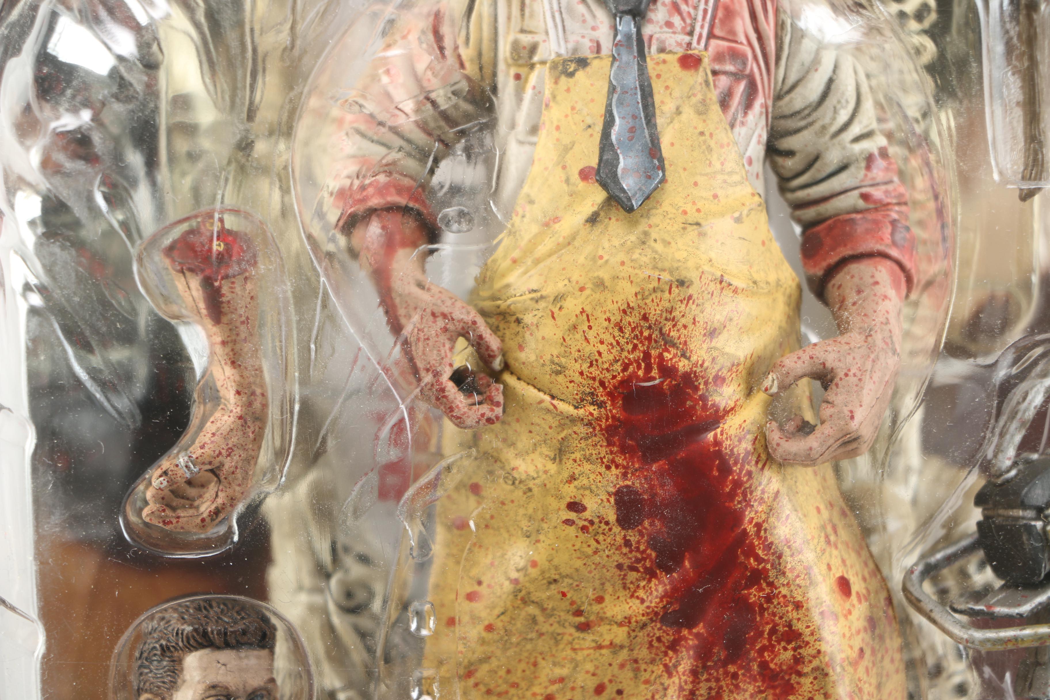 "Texas Chainsaw Massacre" and "Silence of the Lambs" Figurines