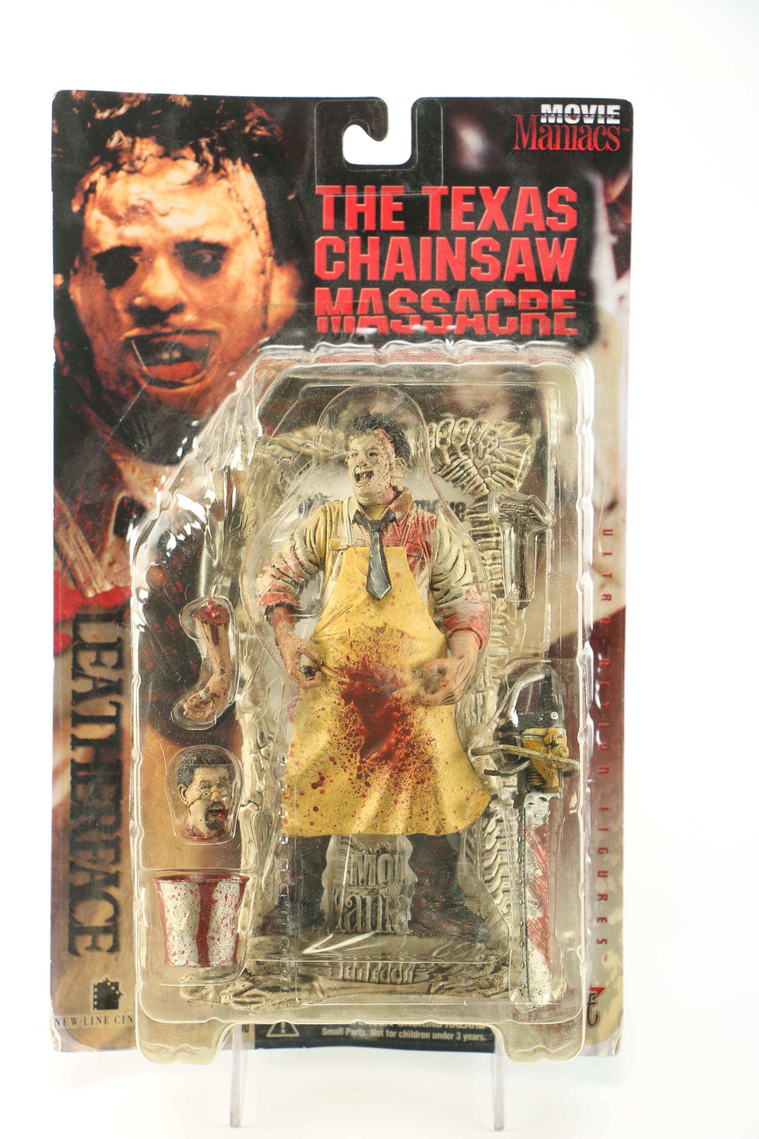 "Texas Chainsaw Massacre" and "Silence of the Lambs" Figurines