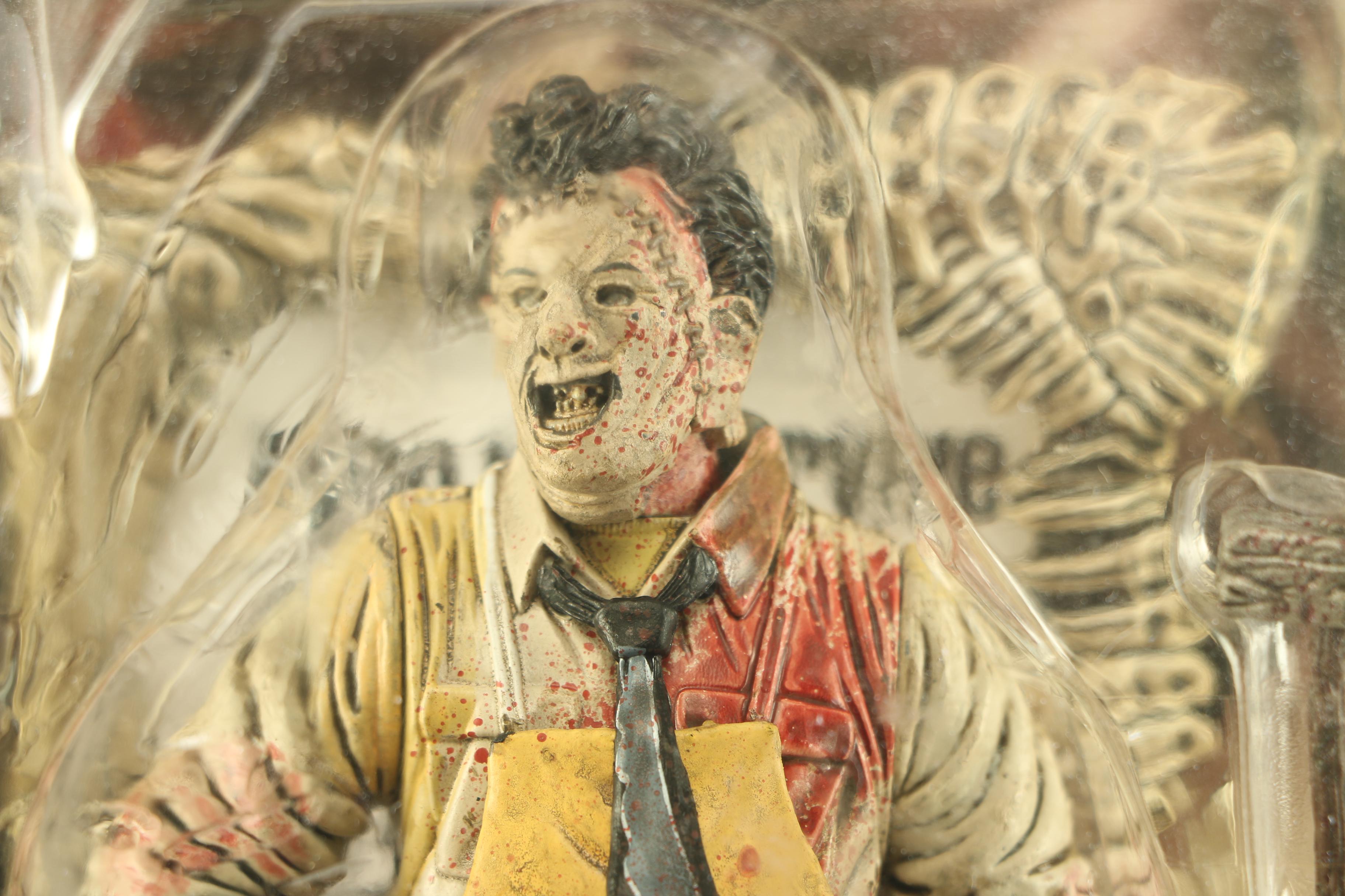 "Texas Chainsaw Massacre" and "Silence of the Lambs" Figurines