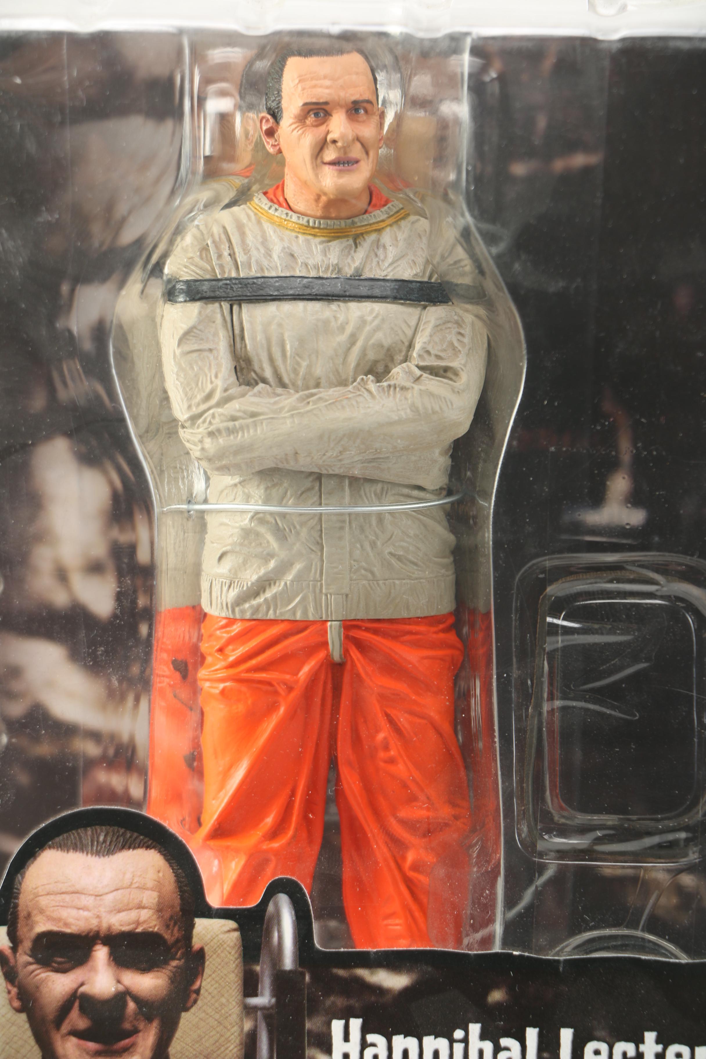 "Texas Chainsaw Massacre" and "Silence of the Lambs" Figurines