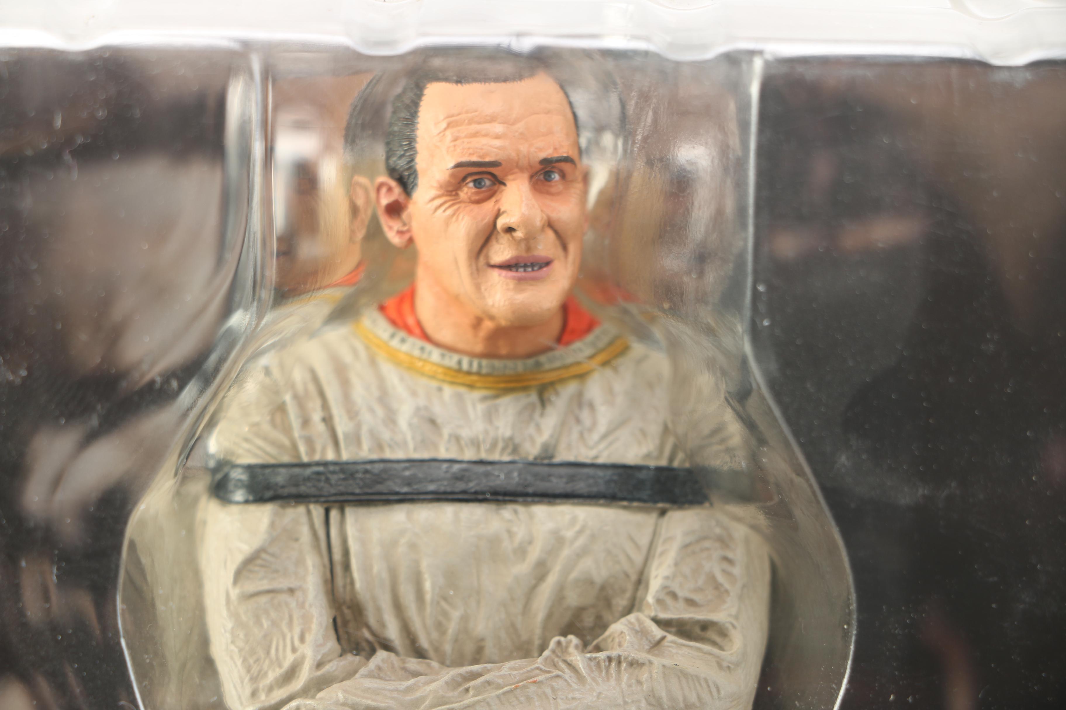 "Texas Chainsaw Massacre" and "Silence of the Lambs" Figurines