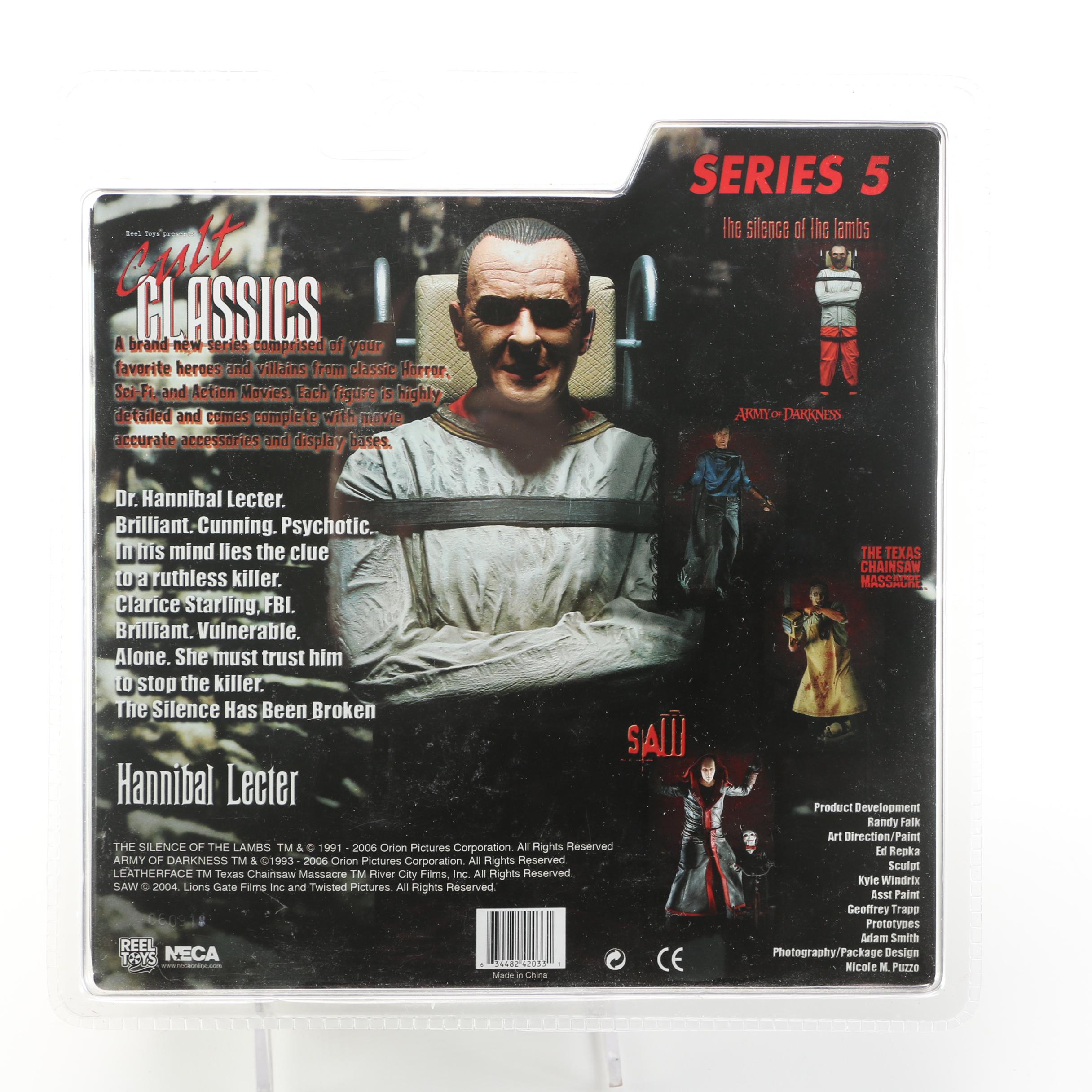 "Texas Chainsaw Massacre" and "Silence of the Lambs" Figurines