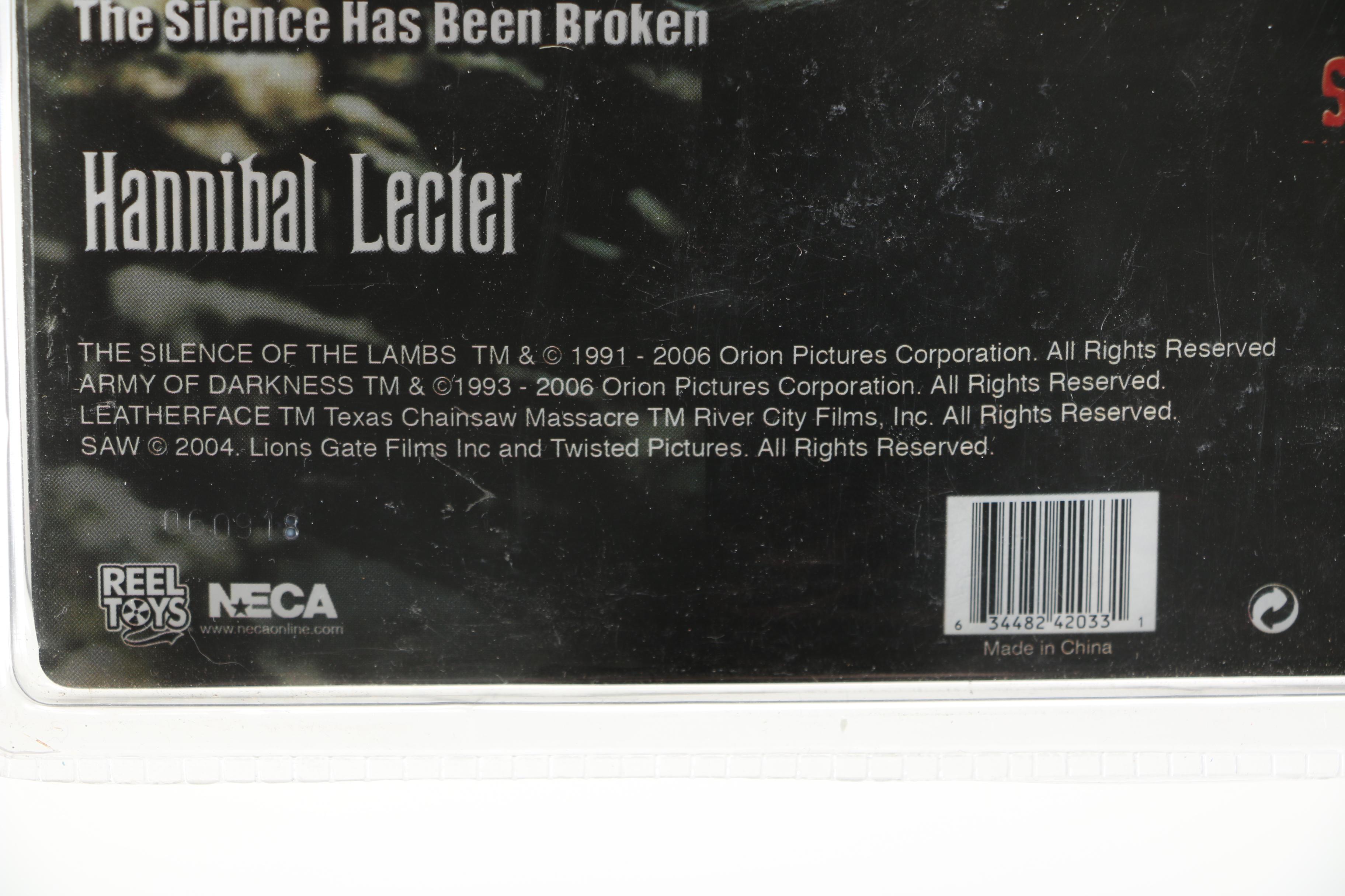 "Texas Chainsaw Massacre" and "Silence of the Lambs" Figurines