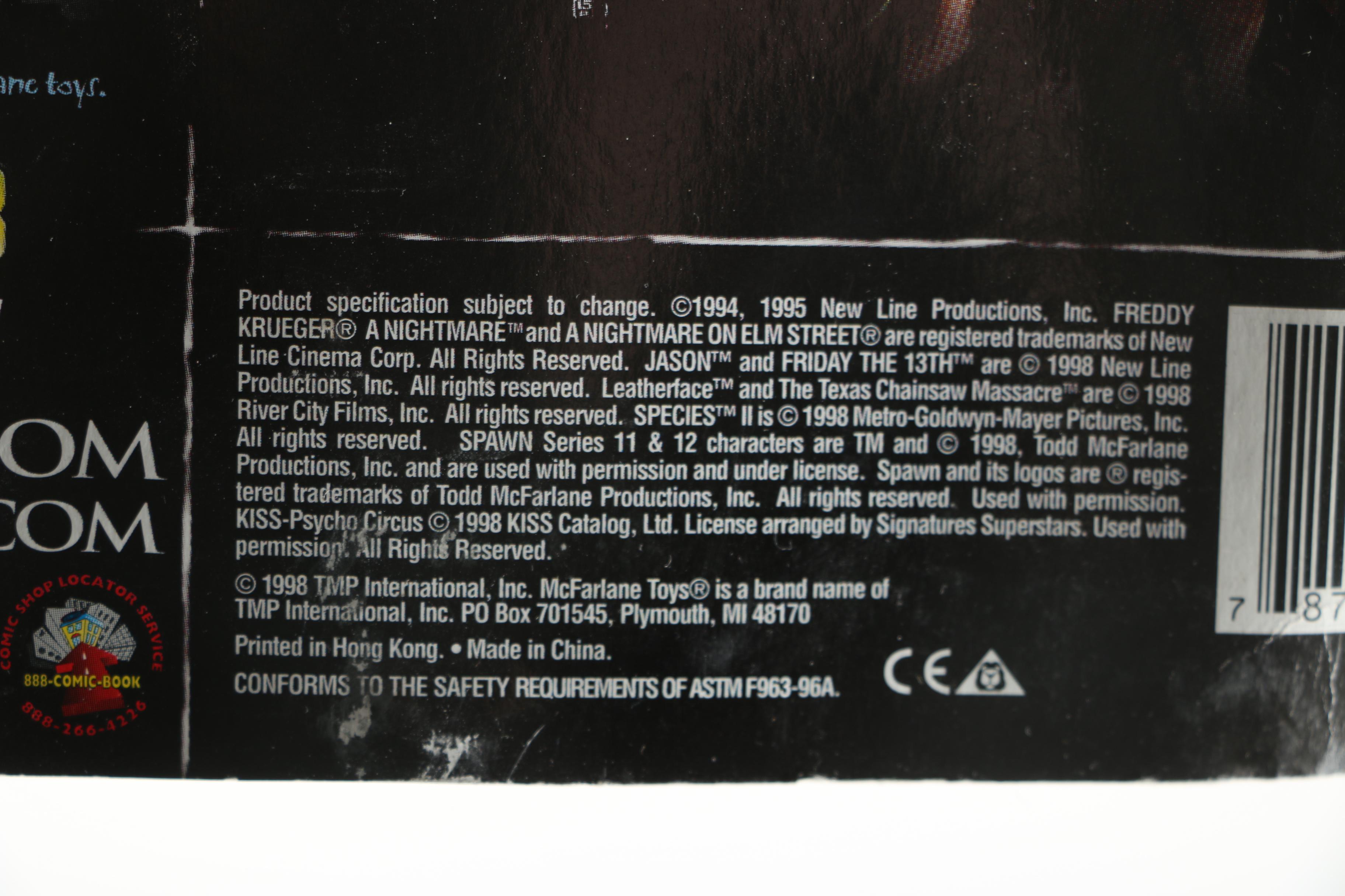 "Texas Chainsaw Massacre" and "Silence of the Lambs" Figurines