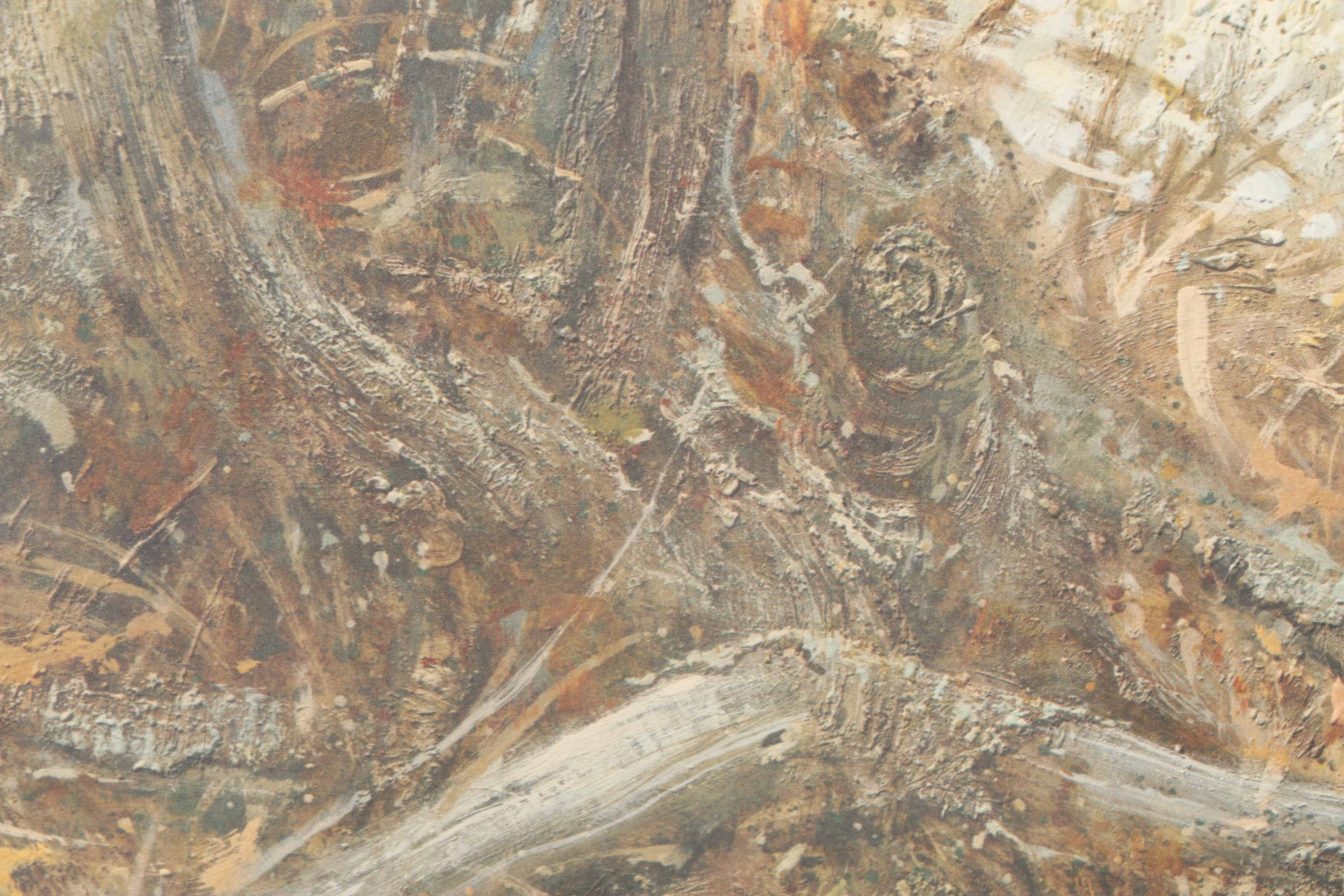 After Robert K. Abbett Offset Lithograph "Gray Water, Labrador Retriever"