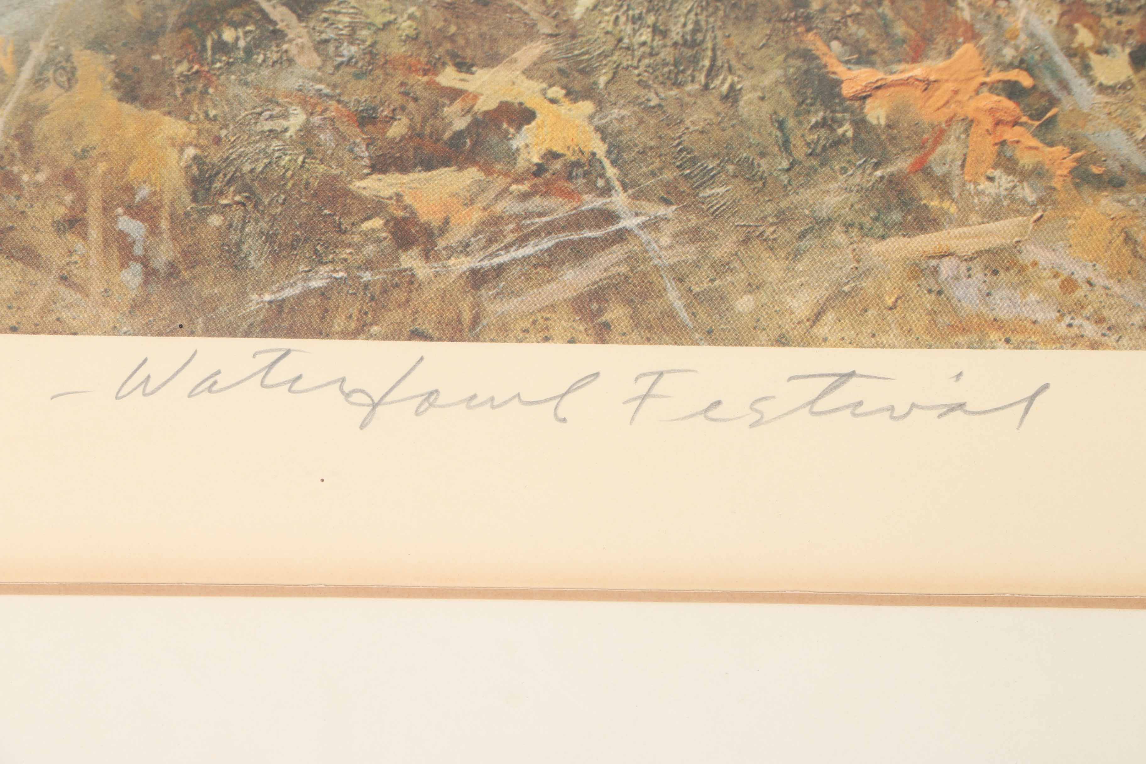 After Robert K. Abbett Offset Lithograph "Gray Water, Labrador Retriever"