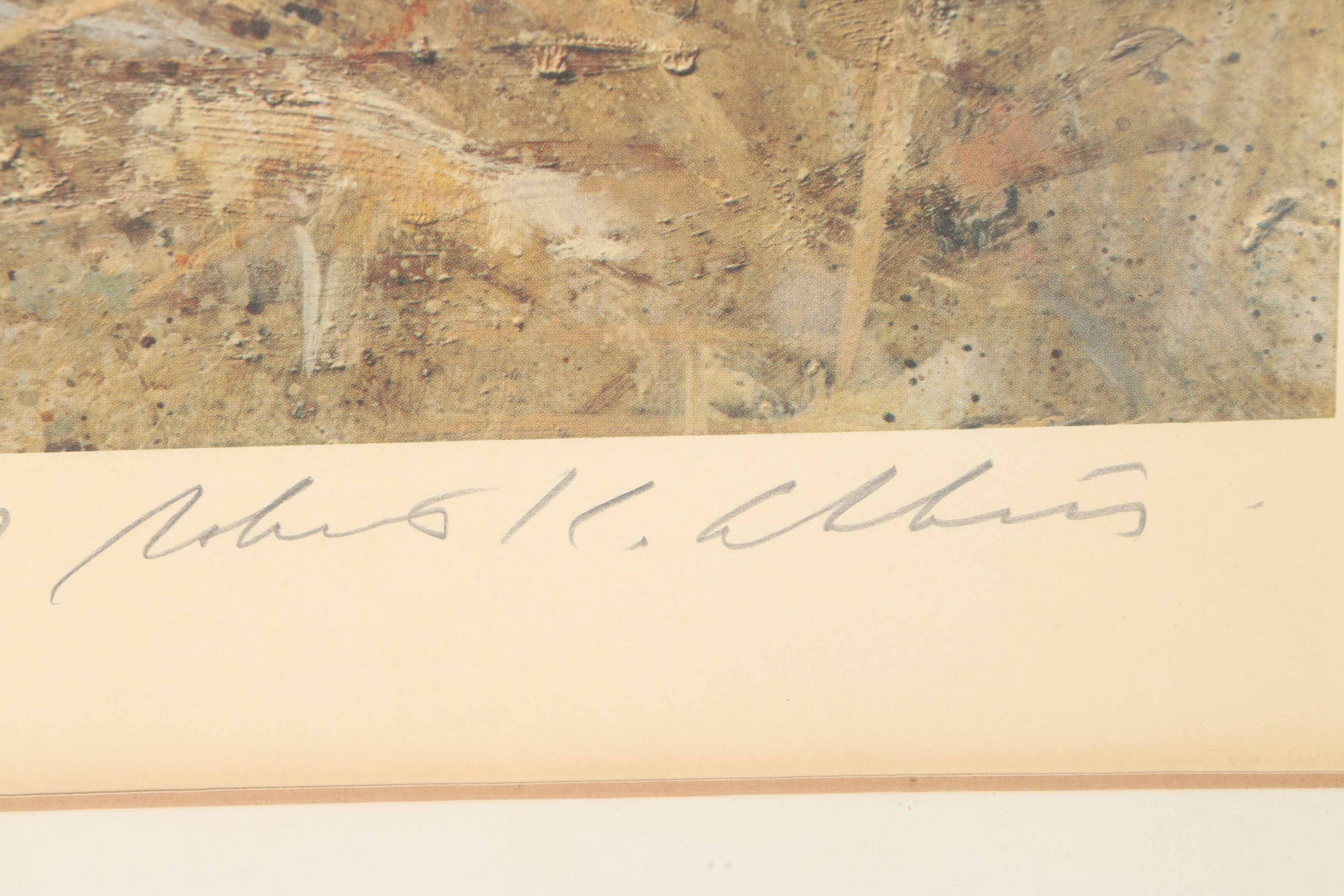 After Robert K. Abbett Offset Lithograph "Gray Water, Labrador Retriever"