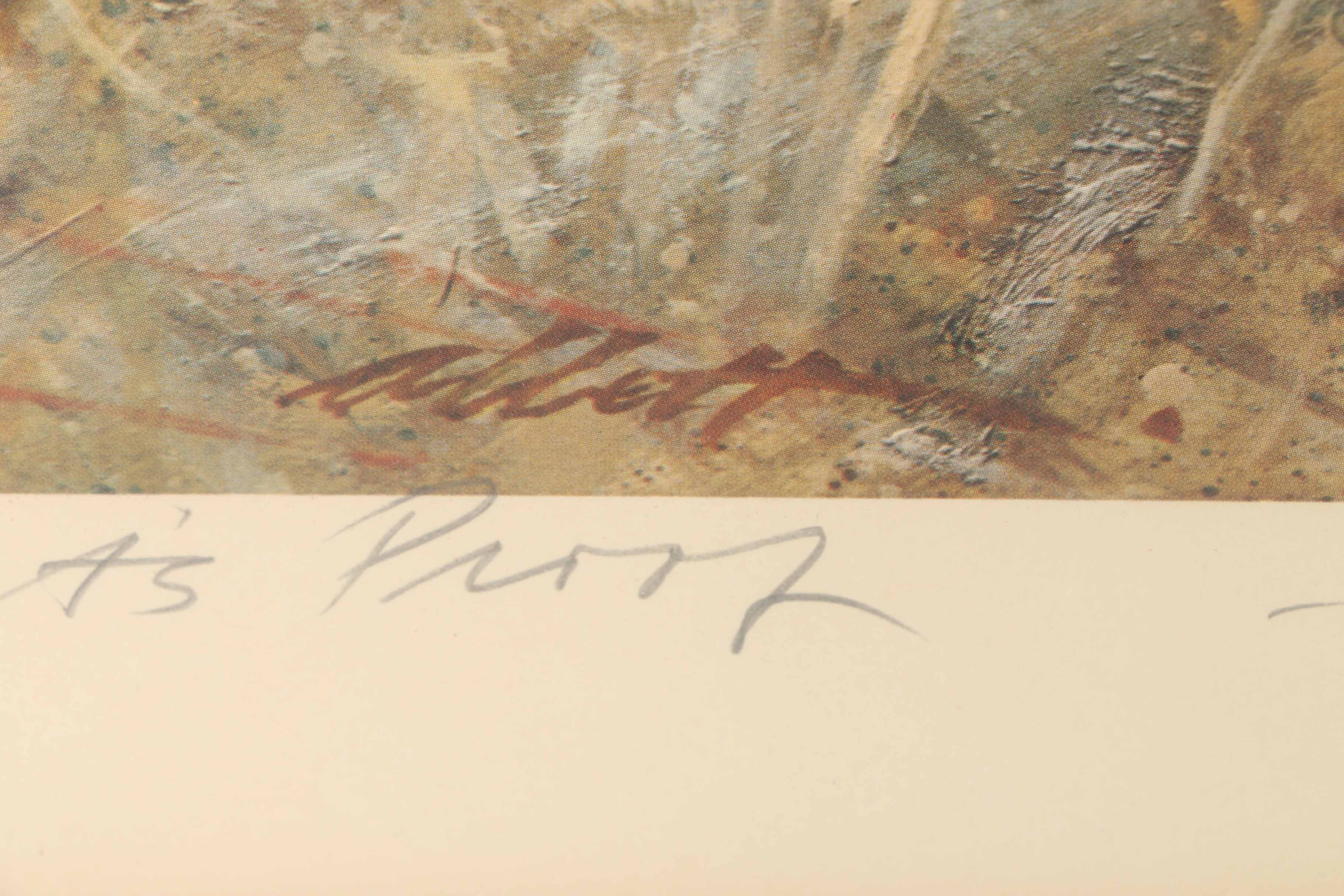 After Robert K. Abbett Offset Lithograph "Gray Water, Labrador Retriever"