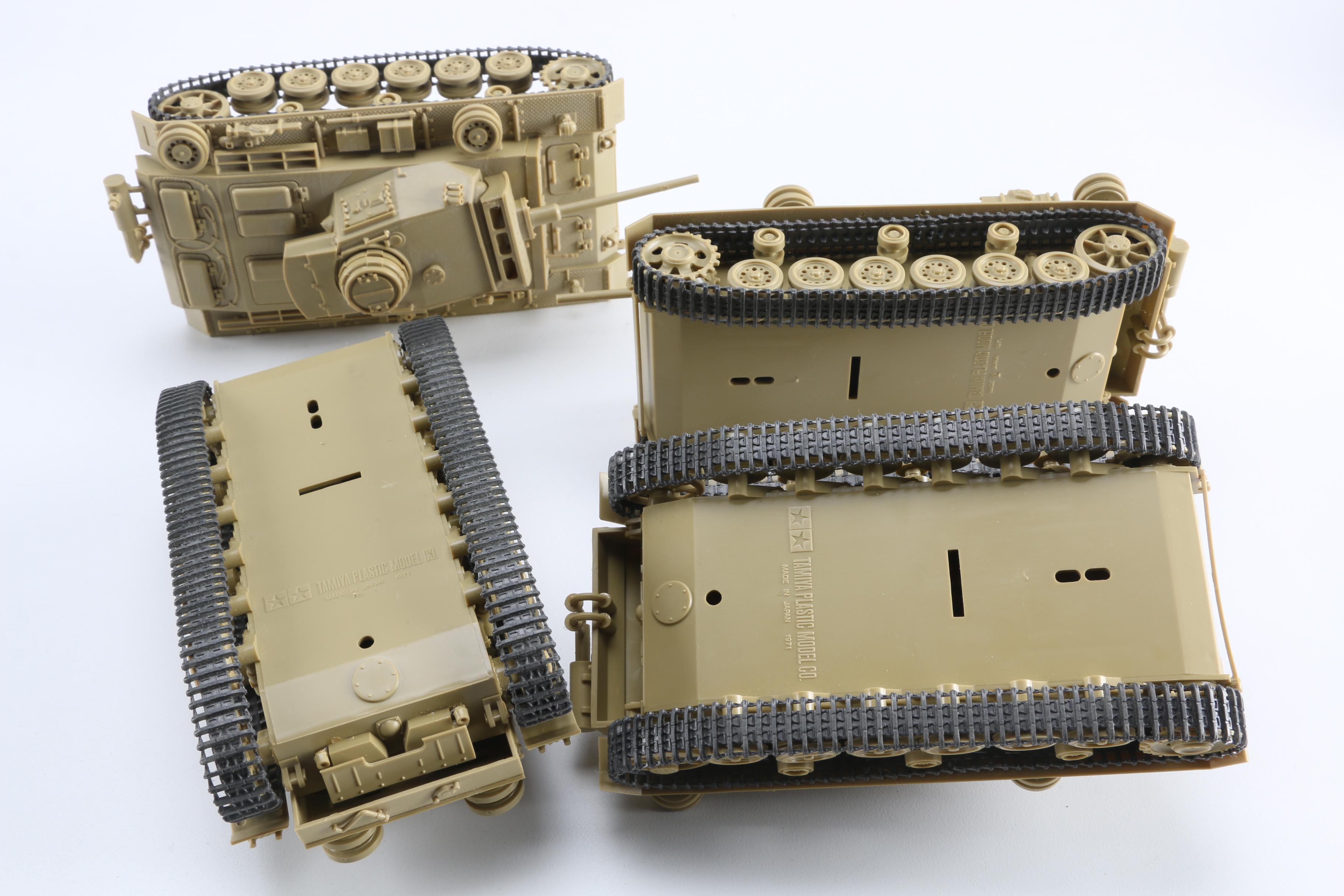 Collection of Model Tanks