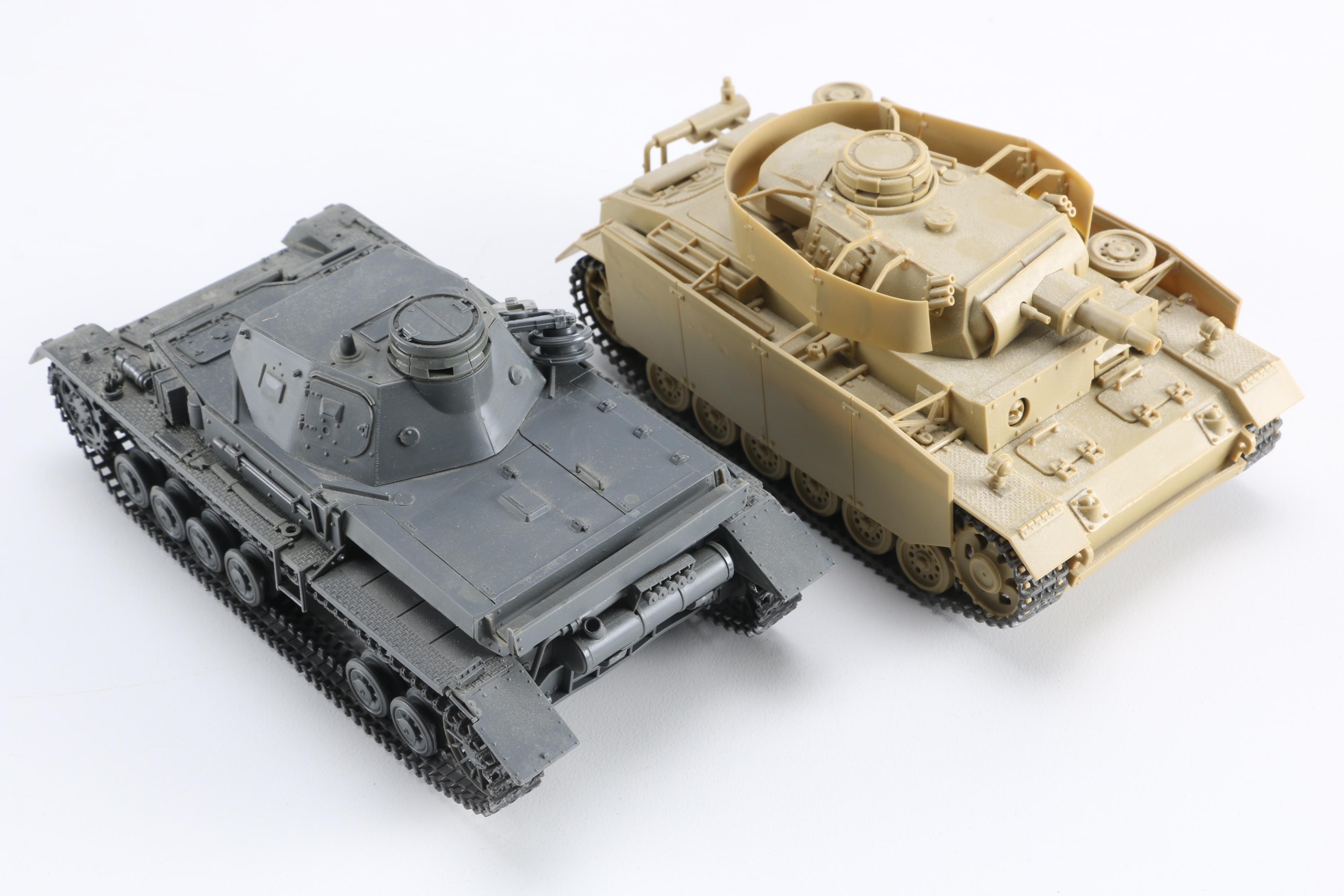 Collection of Model Tanks