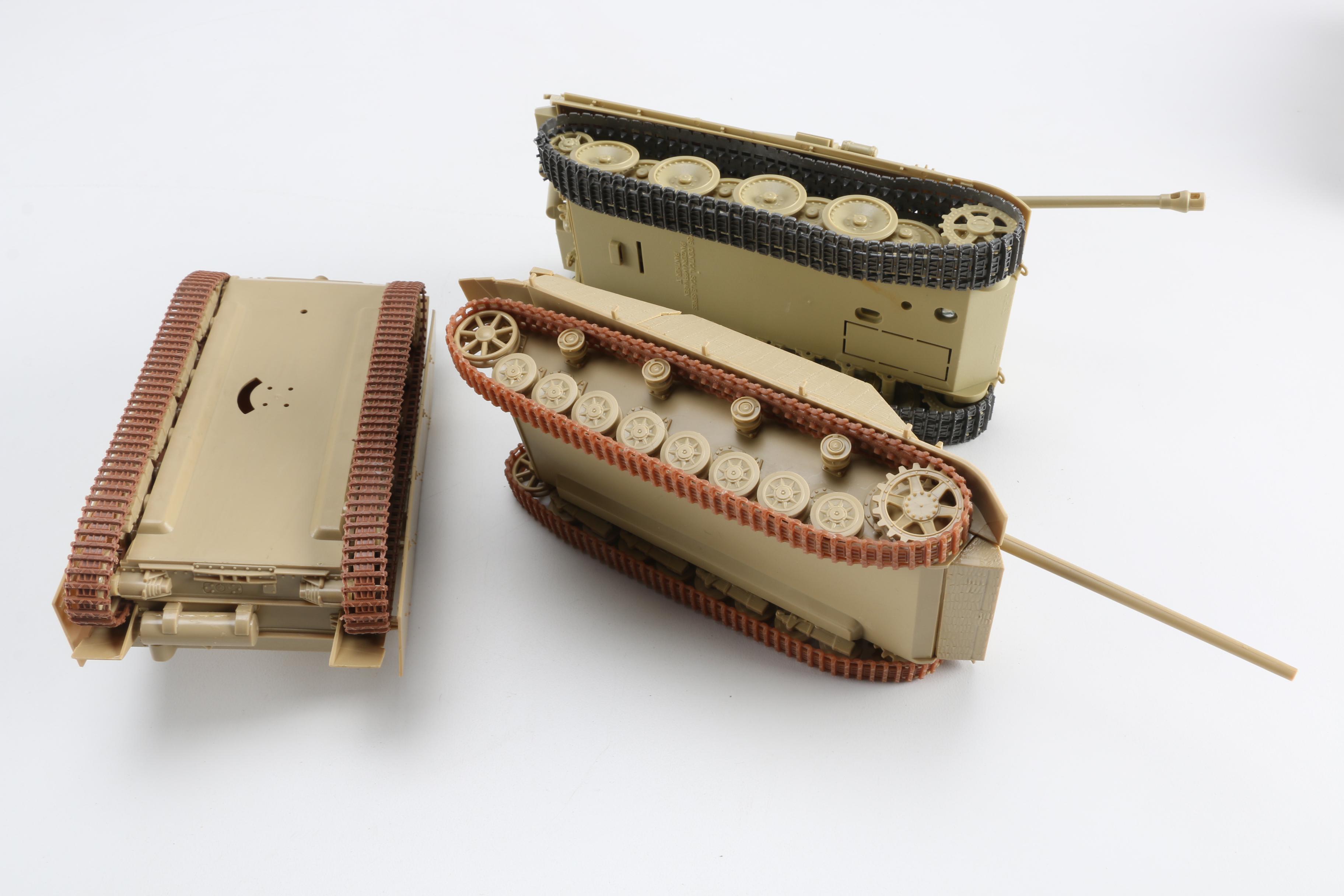 Collection of Model Tanks