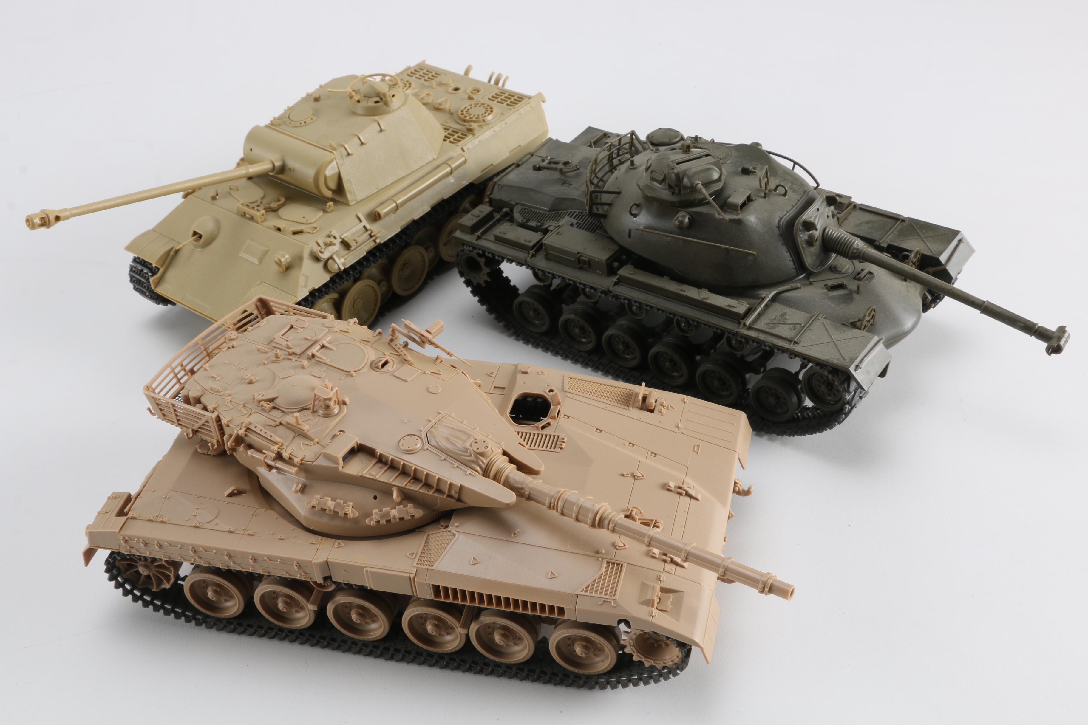 Collection of Model Tanks