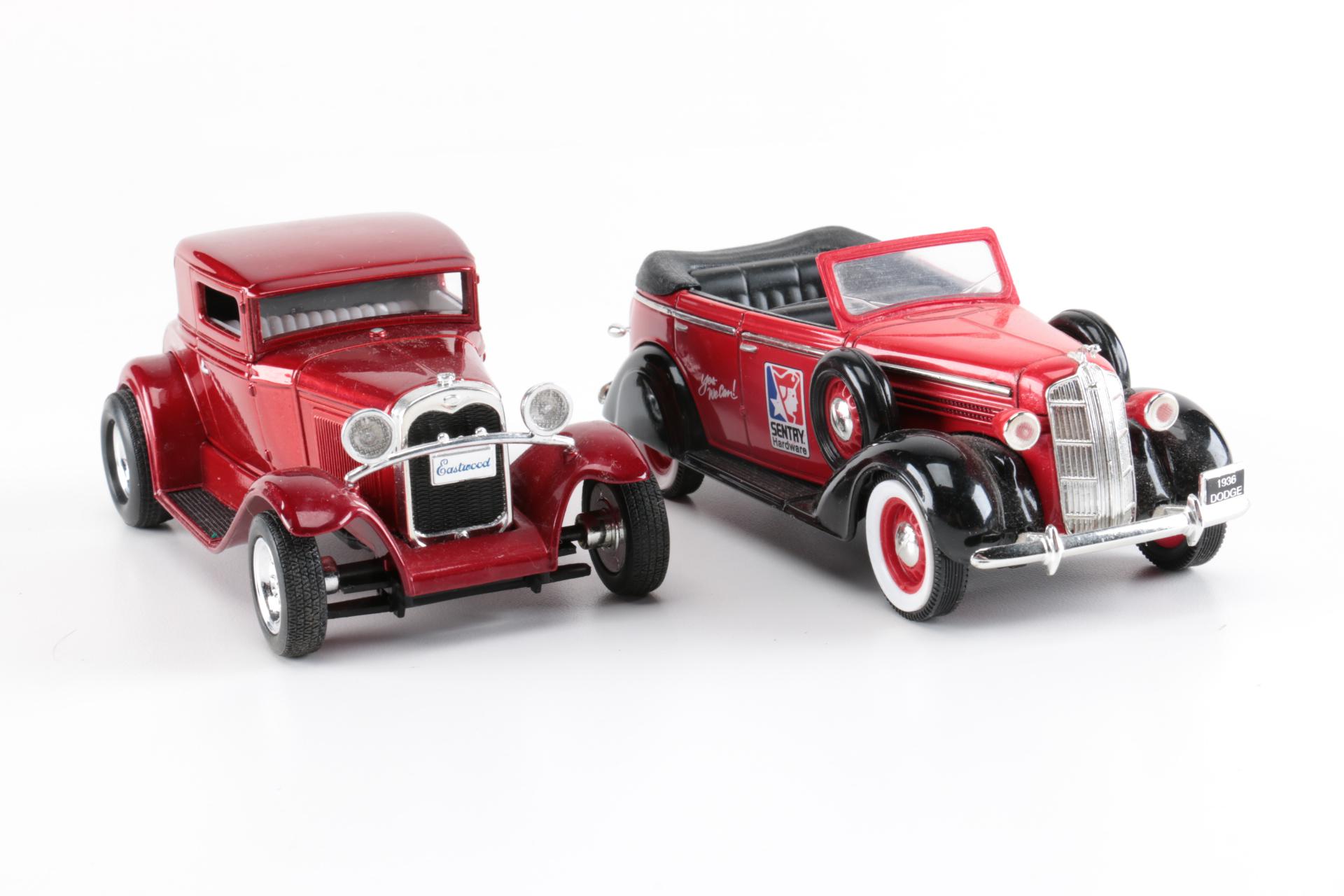 Collection of Die-Cast Car Coin Banks