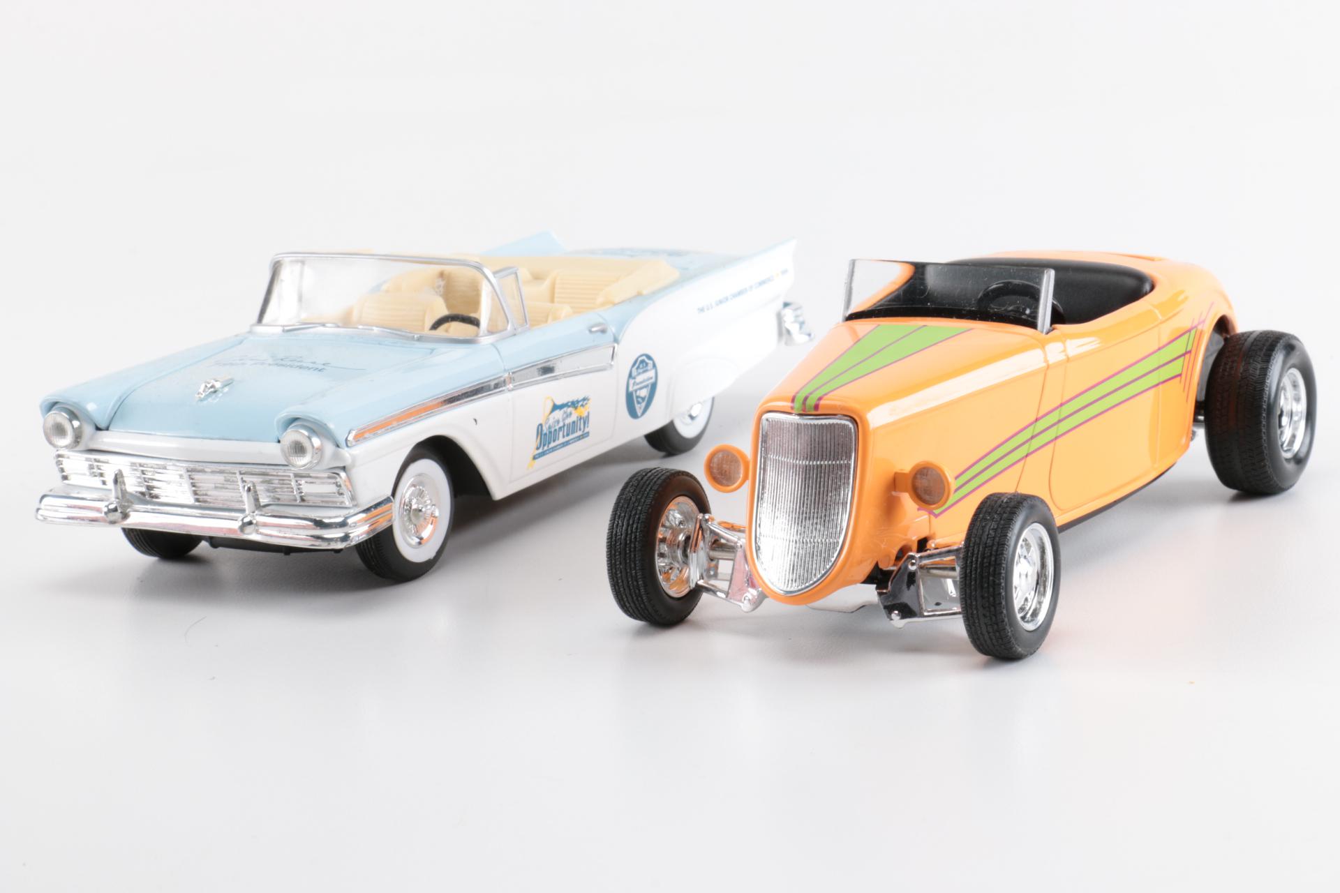 Collection of Die-Cast Car Coin Banks